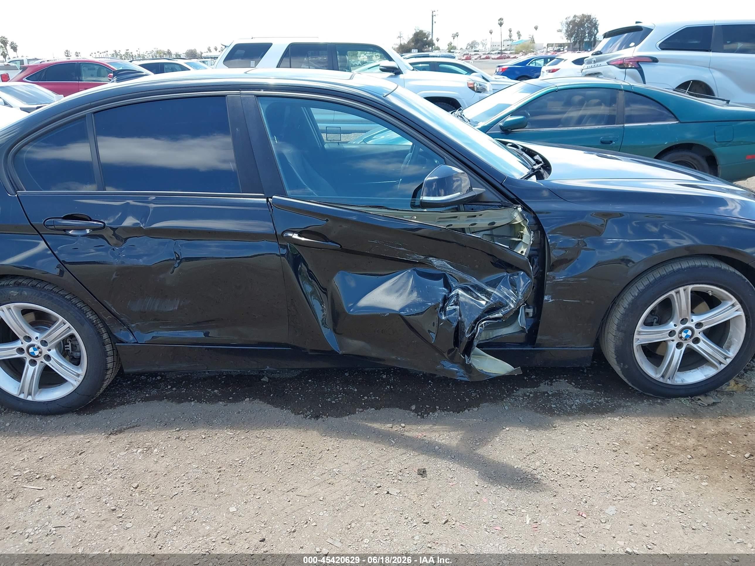 2014 Bmw 328i   Black vin: WBA3A5G53ENP34096
