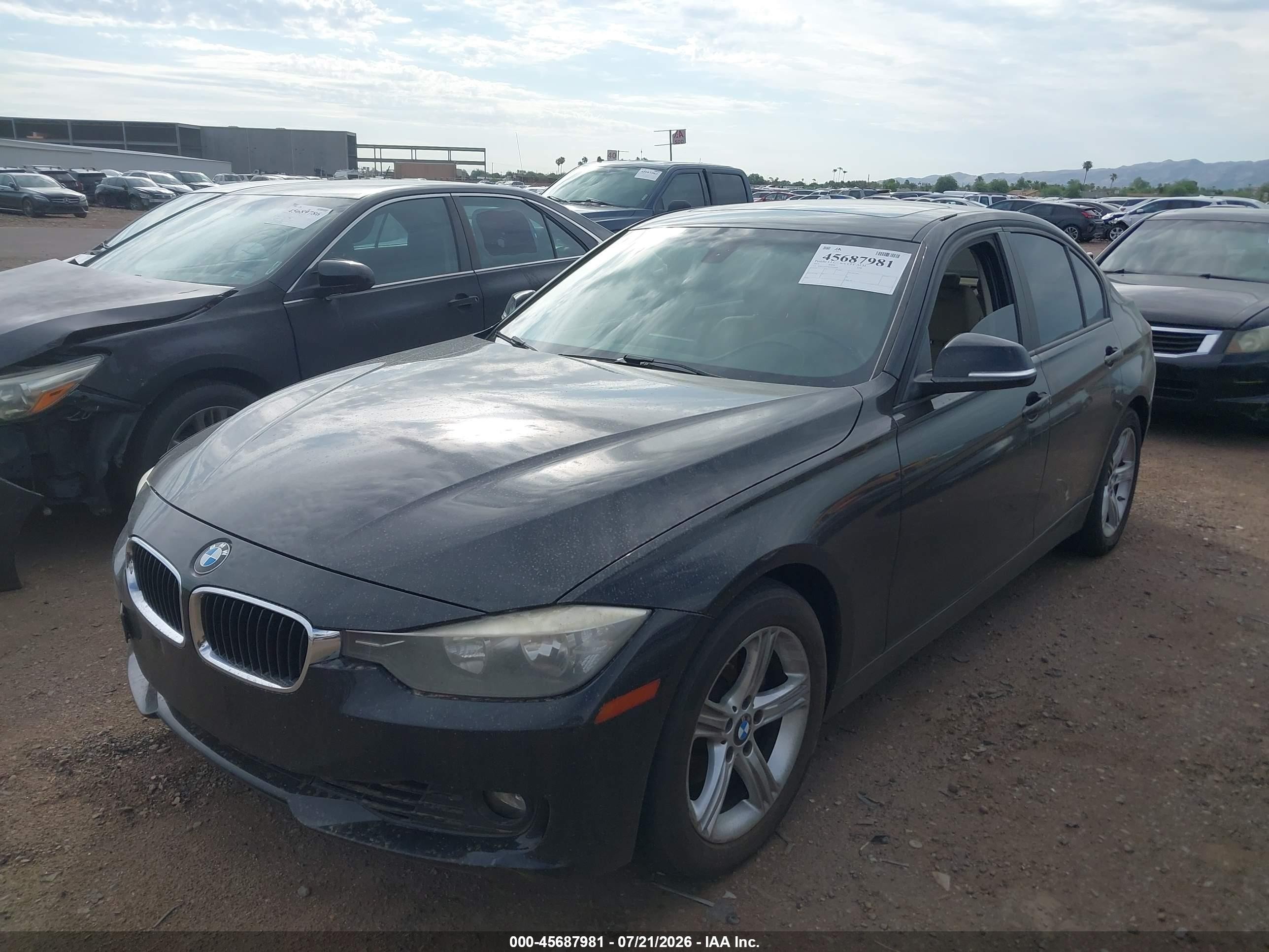 2013 Bmw 328i   Black vin: WBA3A5G54DNP26068