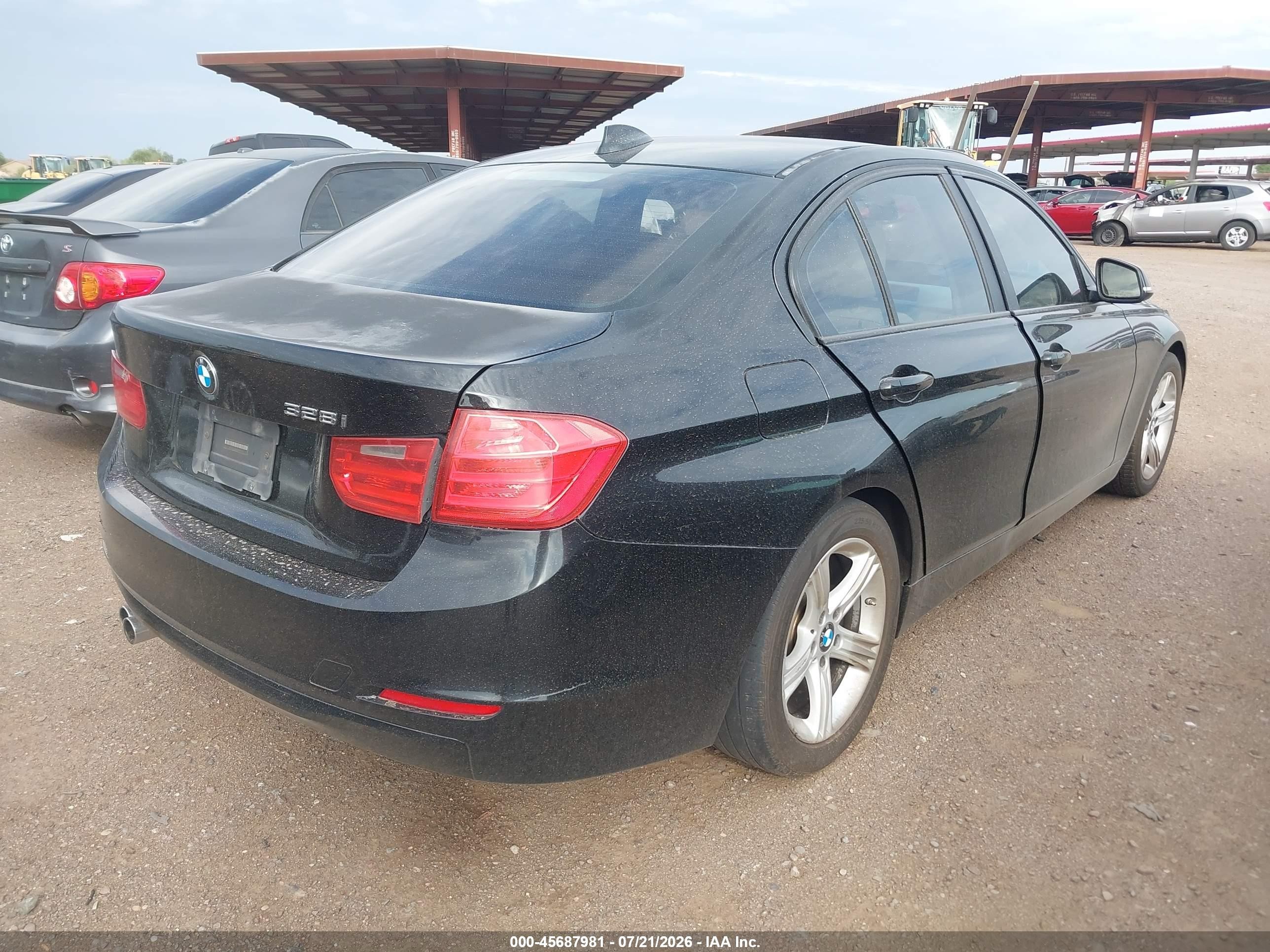 2013 Bmw 328i   Black vin: WBA3A5G54DNP26068