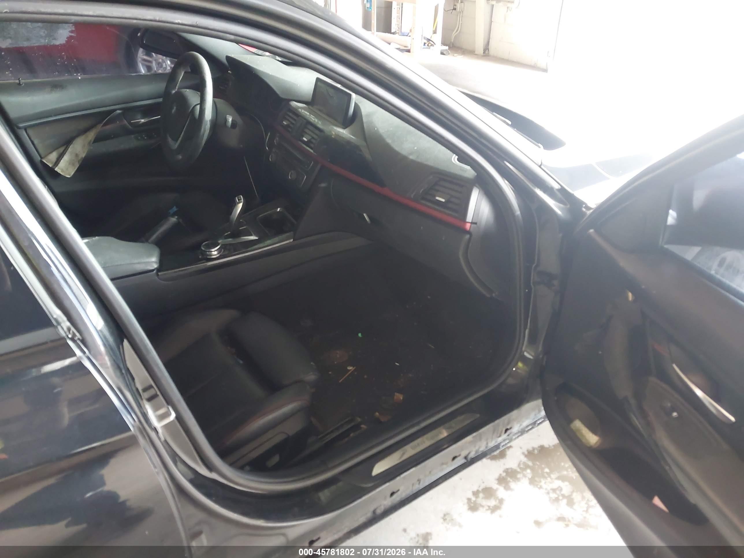 2014 Bmw 328i   Black vin: WBA3A5G54ENP31837