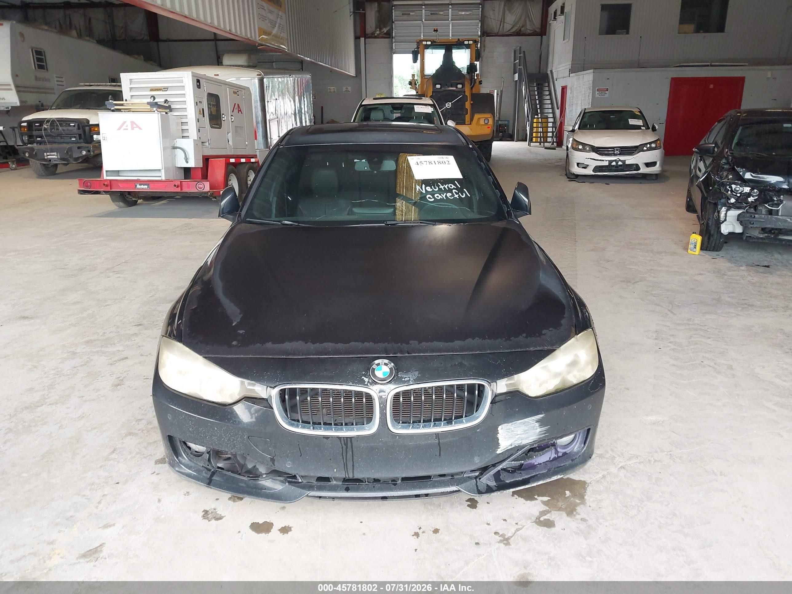 2014 Bmw 328i   Black vin: WBA3A5G54ENP31837