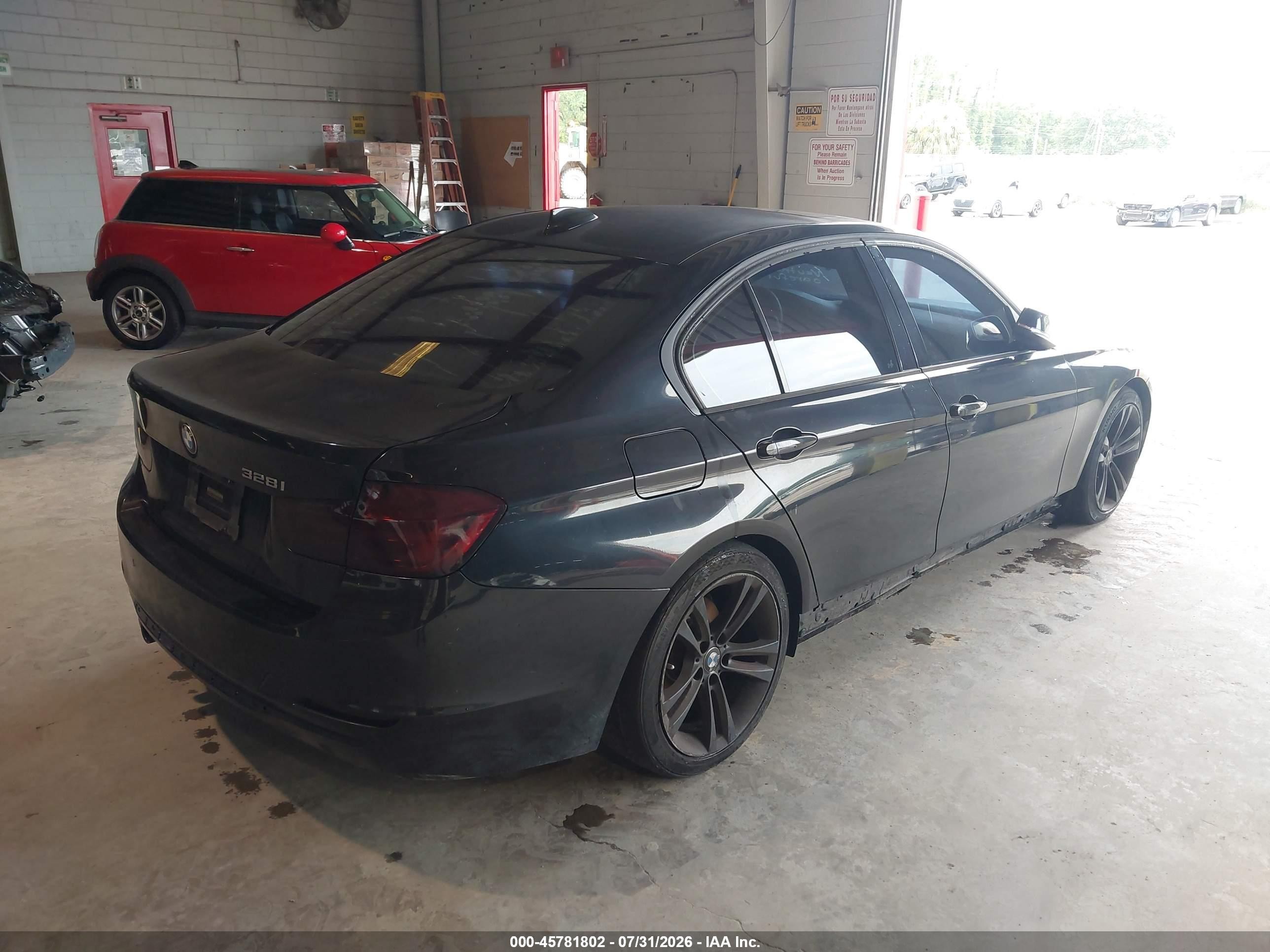 2014 Bmw 328i   Black vin: WBA3A5G54ENP31837