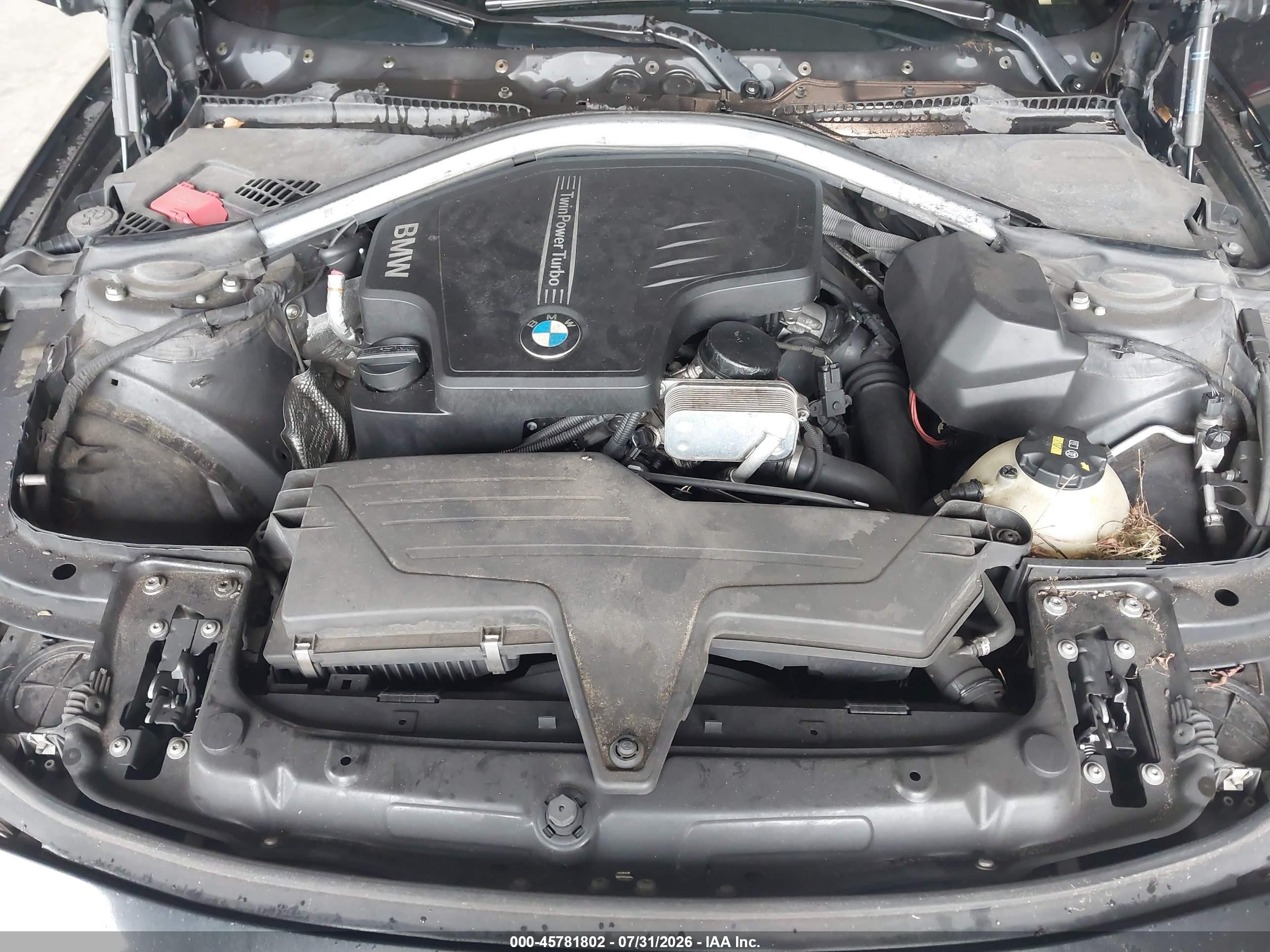 2014 Bmw 328i   Black vin: WBA3A5G54ENP31837