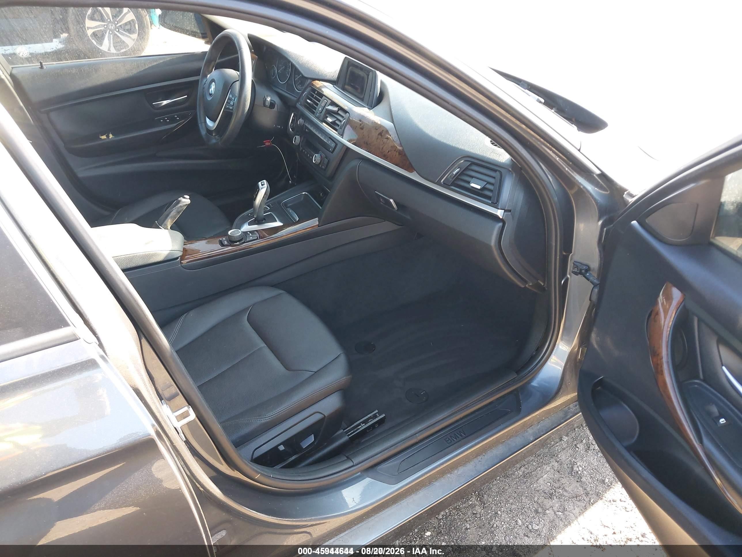 2014 Bmw 328i   Gray vin: WBA3A5G54ENP32034