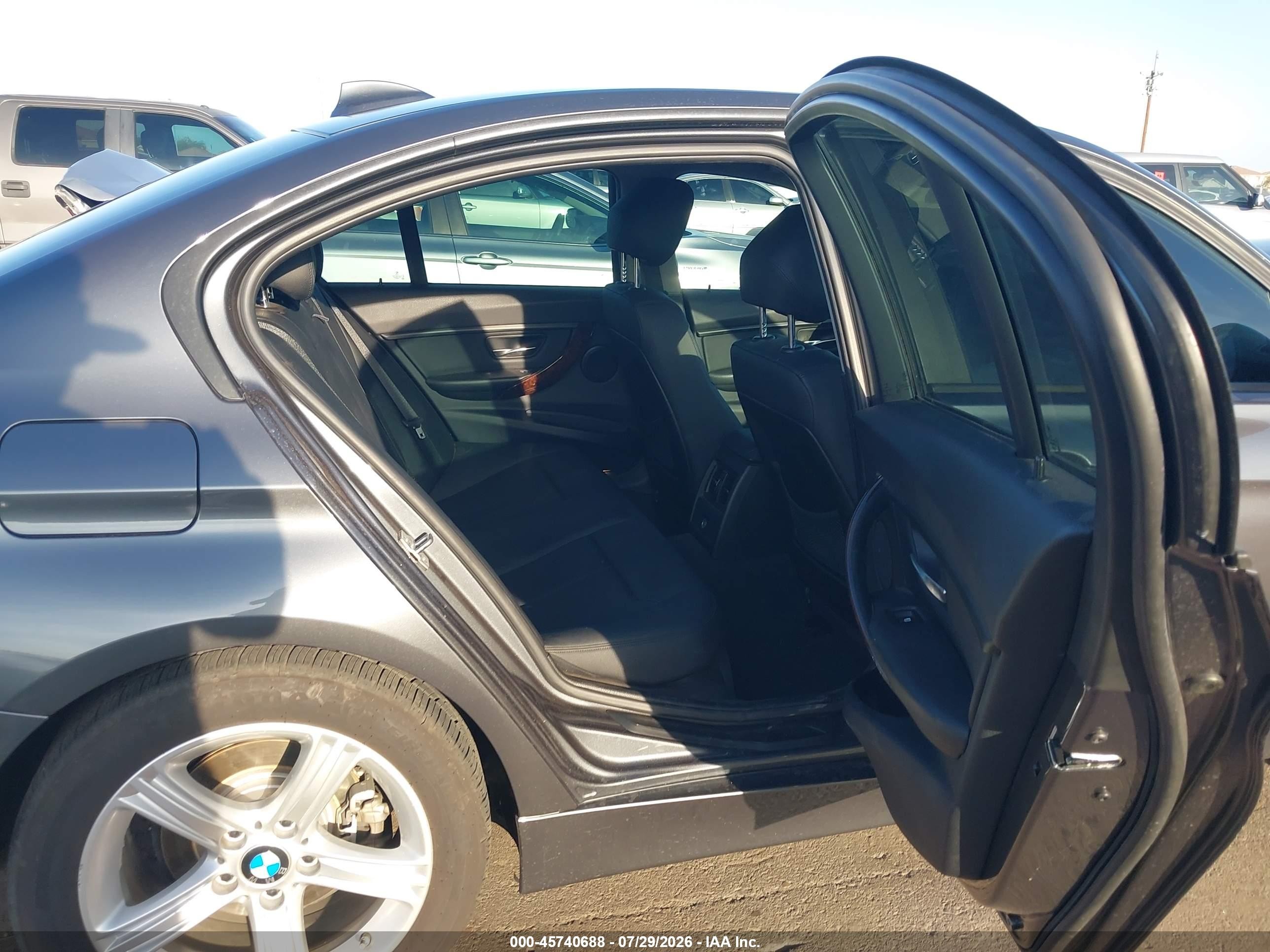 2014 Bmw 328i   Gray vin: WBA3A5G54ENP32485