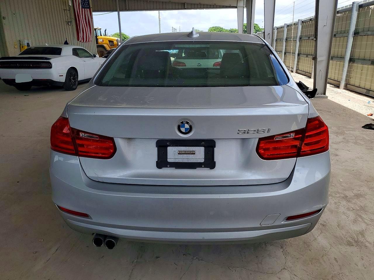 2015 Bmw 328 I Silver vin: WBA3A5G54FNS82192