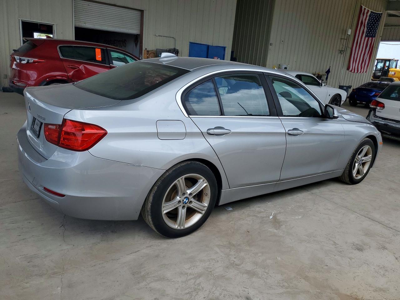 2015 Bmw 328 I Silver vin: WBA3A5G54FNS82192