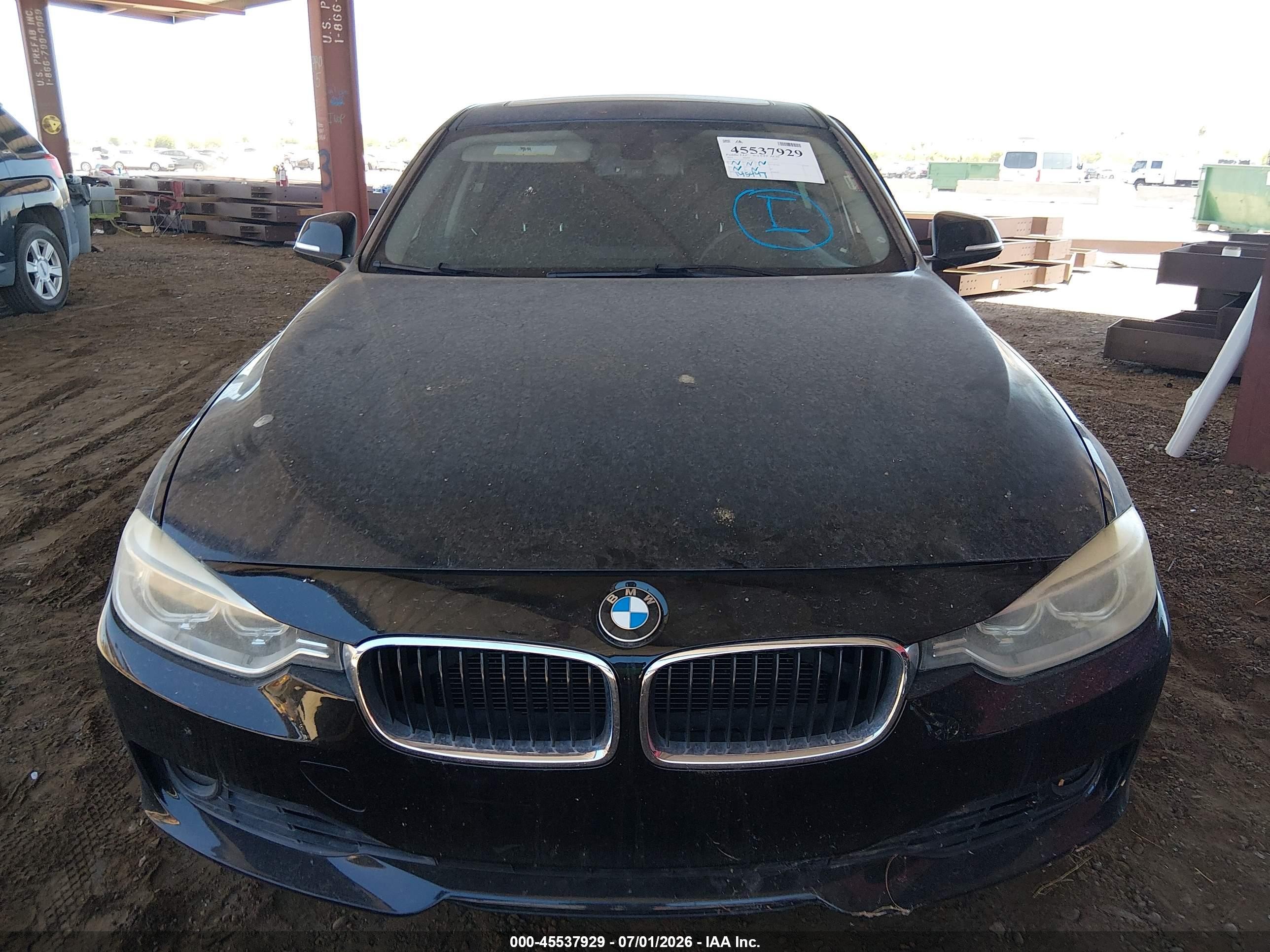 2012 Bmw 328i   Black vin: WBA3A5G55CNP16745