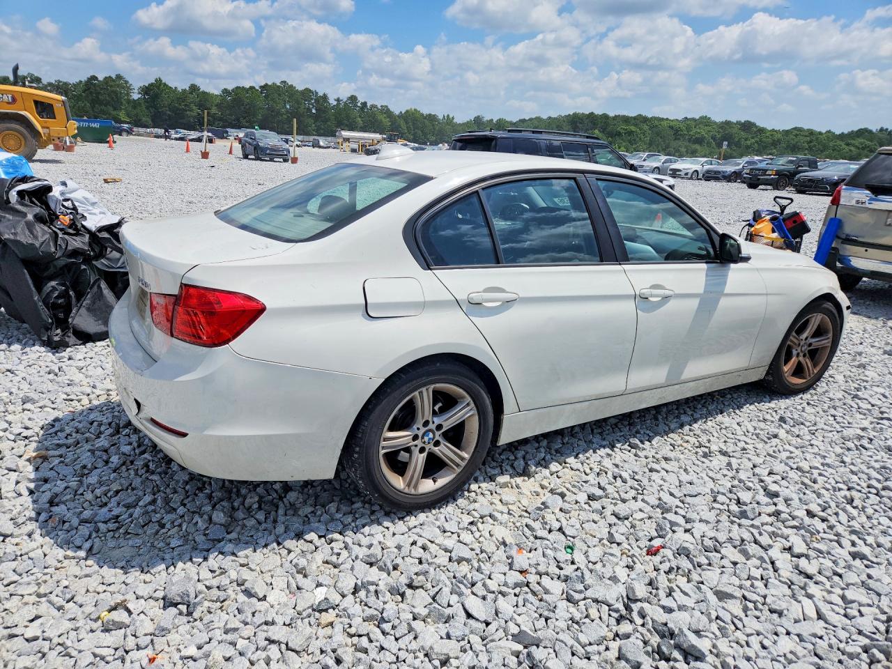 2013 Bmw 328 I White vin: WBA3A5G55DNP18965