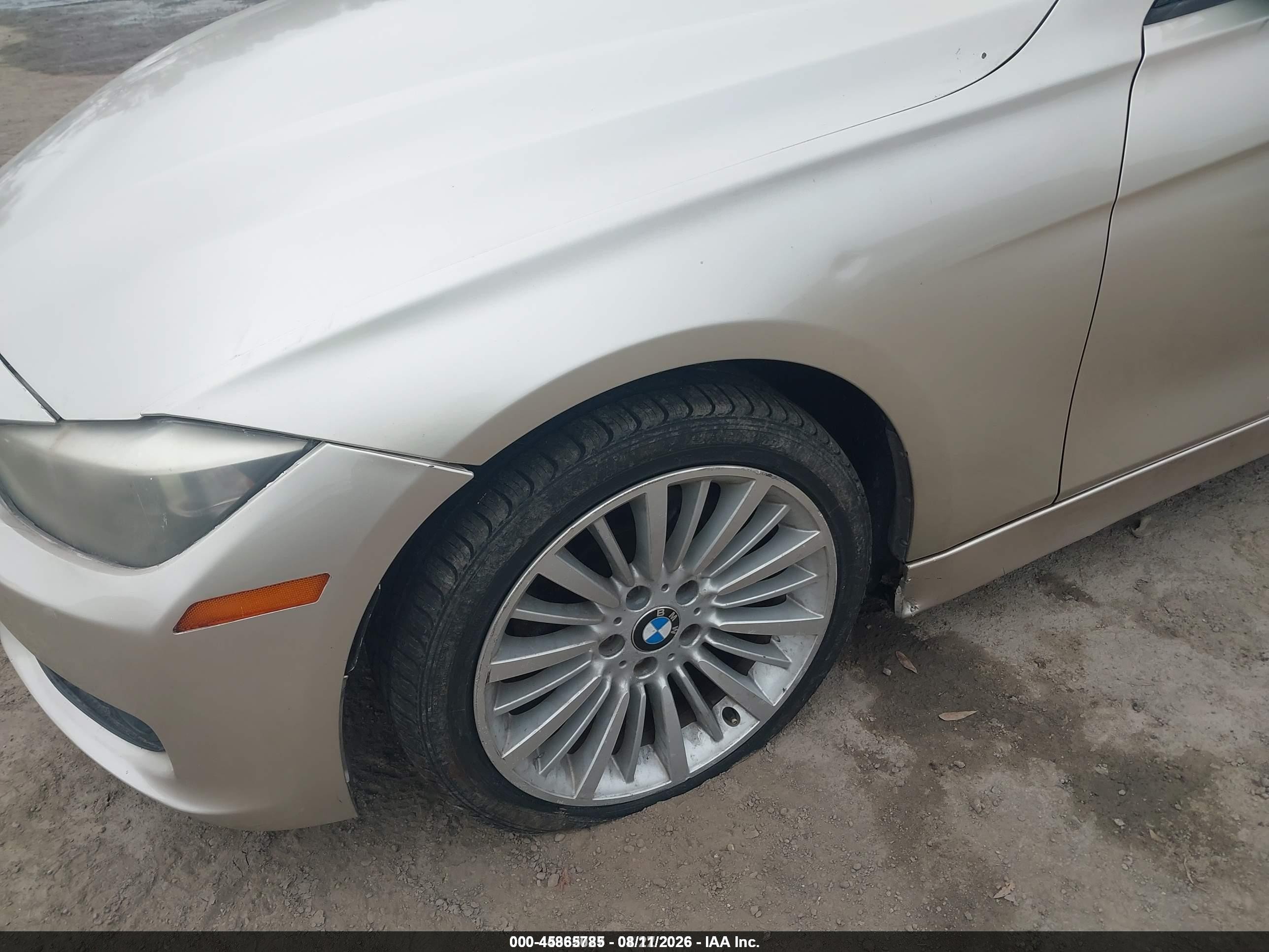2013 Bmw 328i   Gold vin: WBA3A5G55DNP21302