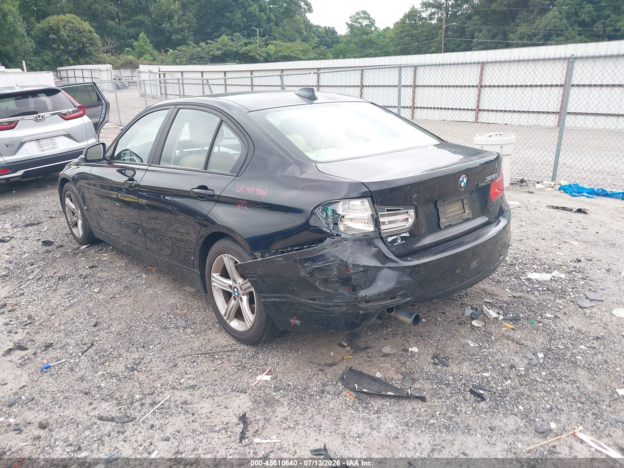 2013 Bmw 328i   Black vin: WBA3A5G55DNP23759