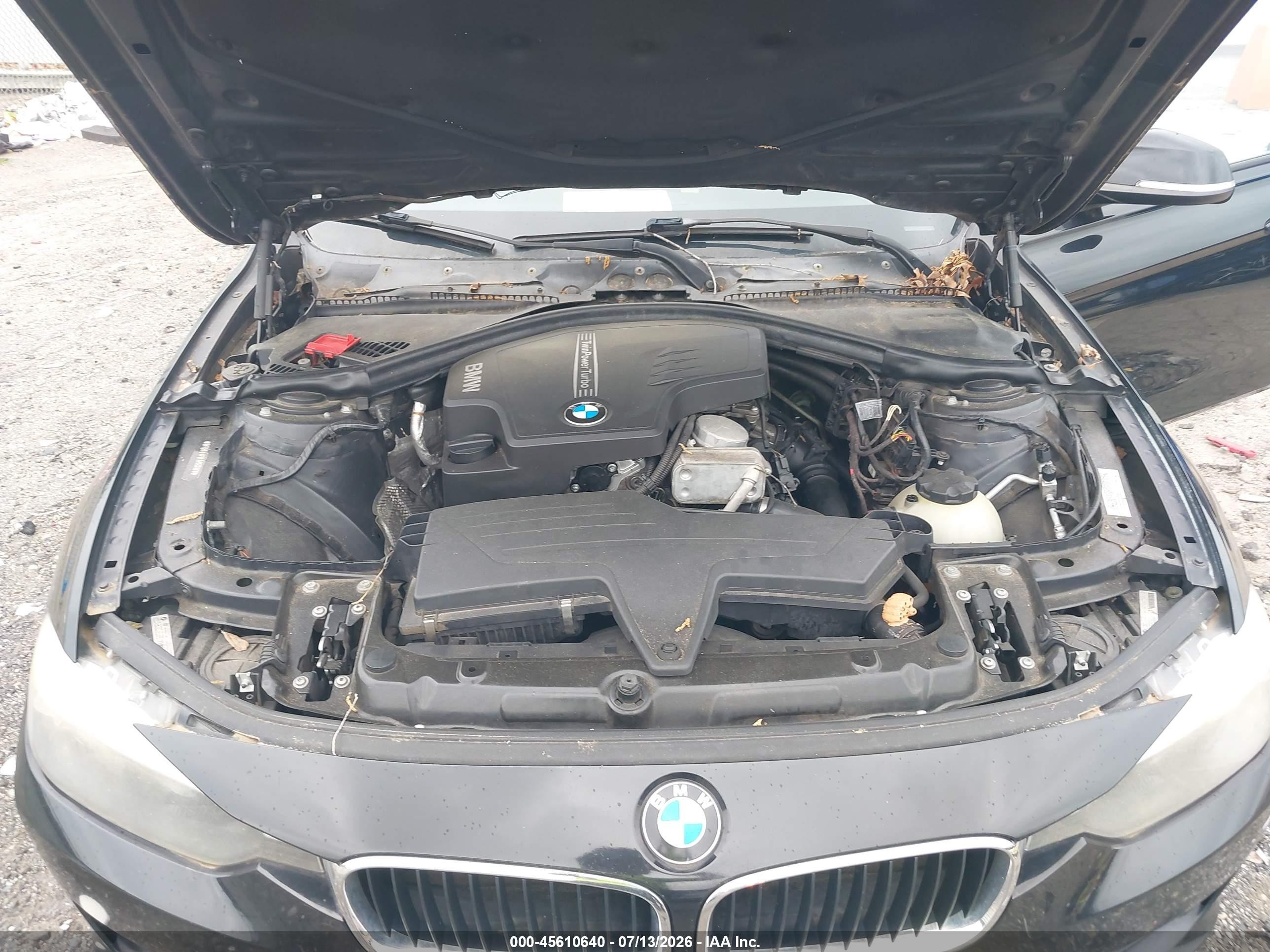 2013 Bmw 328i   Black vin: WBA3A5G55DNP23759