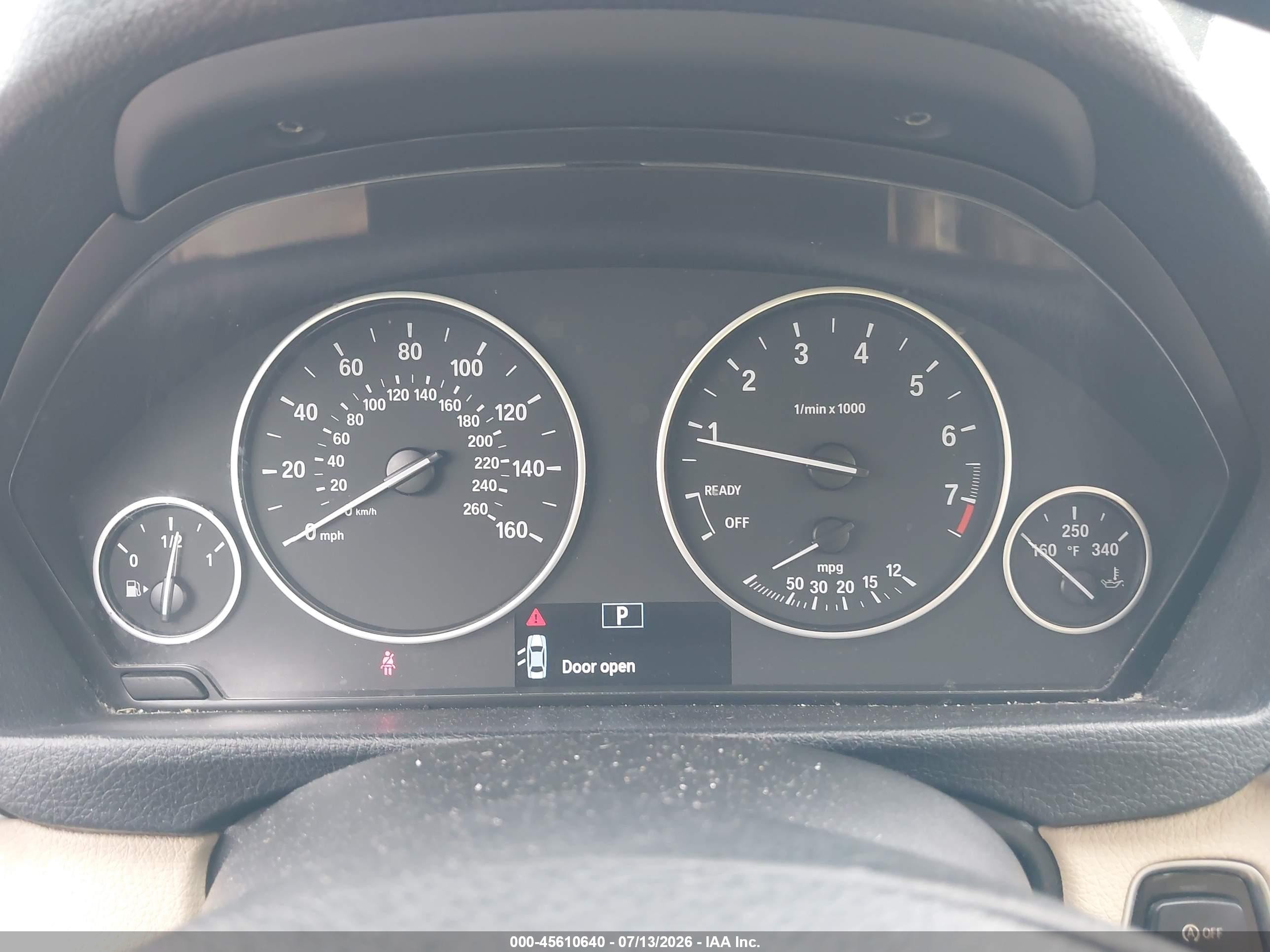 2013 Bmw 328i   Black vin: WBA3A5G55DNP23759