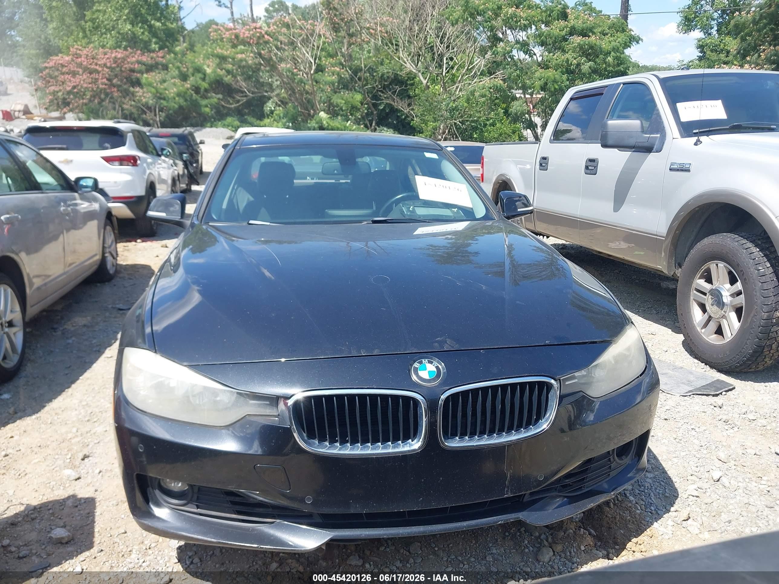 2014 Bmw 328i   Black vin: WBA3A5G55ENP31135