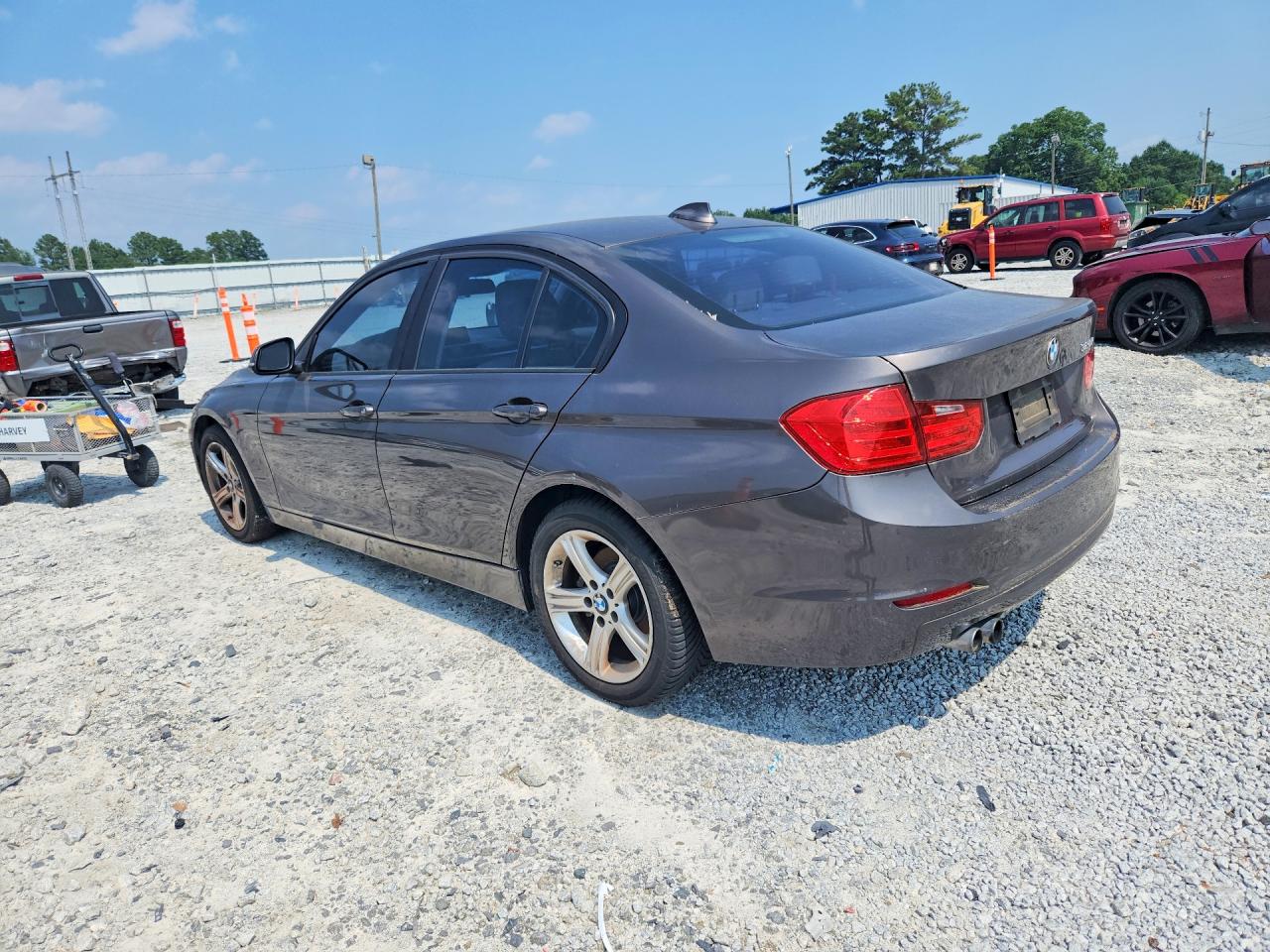 2014 Bmw 328 I Gray vin: WBA3A5G55ENP33175