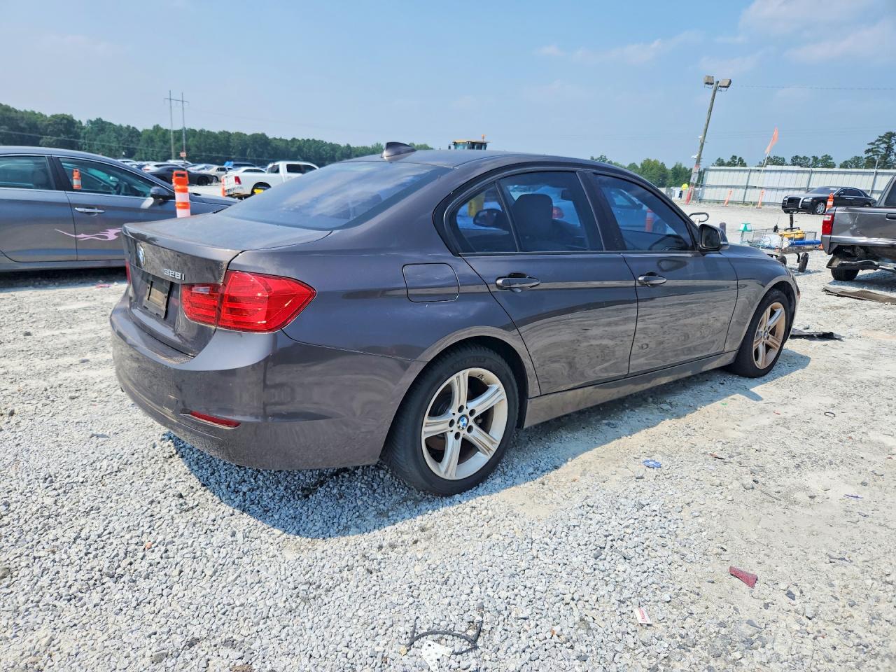 2014 Bmw 328 I Gray vin: WBA3A5G55ENP33175