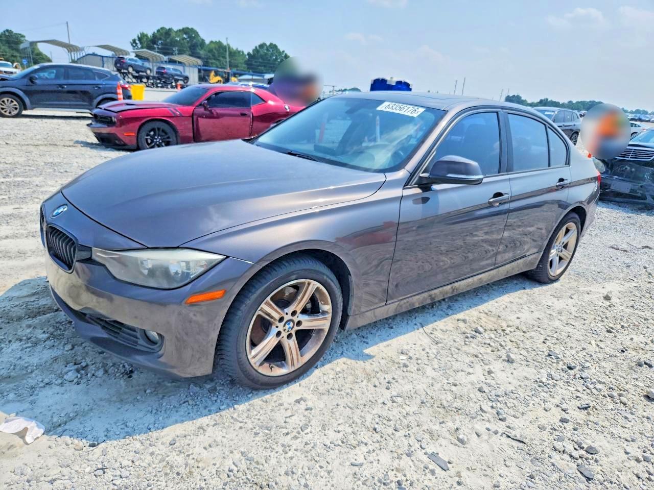 2014 Bmw 328 I Gray vin: WBA3A5G55ENP33175