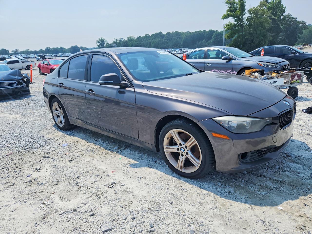 2014 Bmw 328 I Gray vin: WBA3A5G55ENP33175