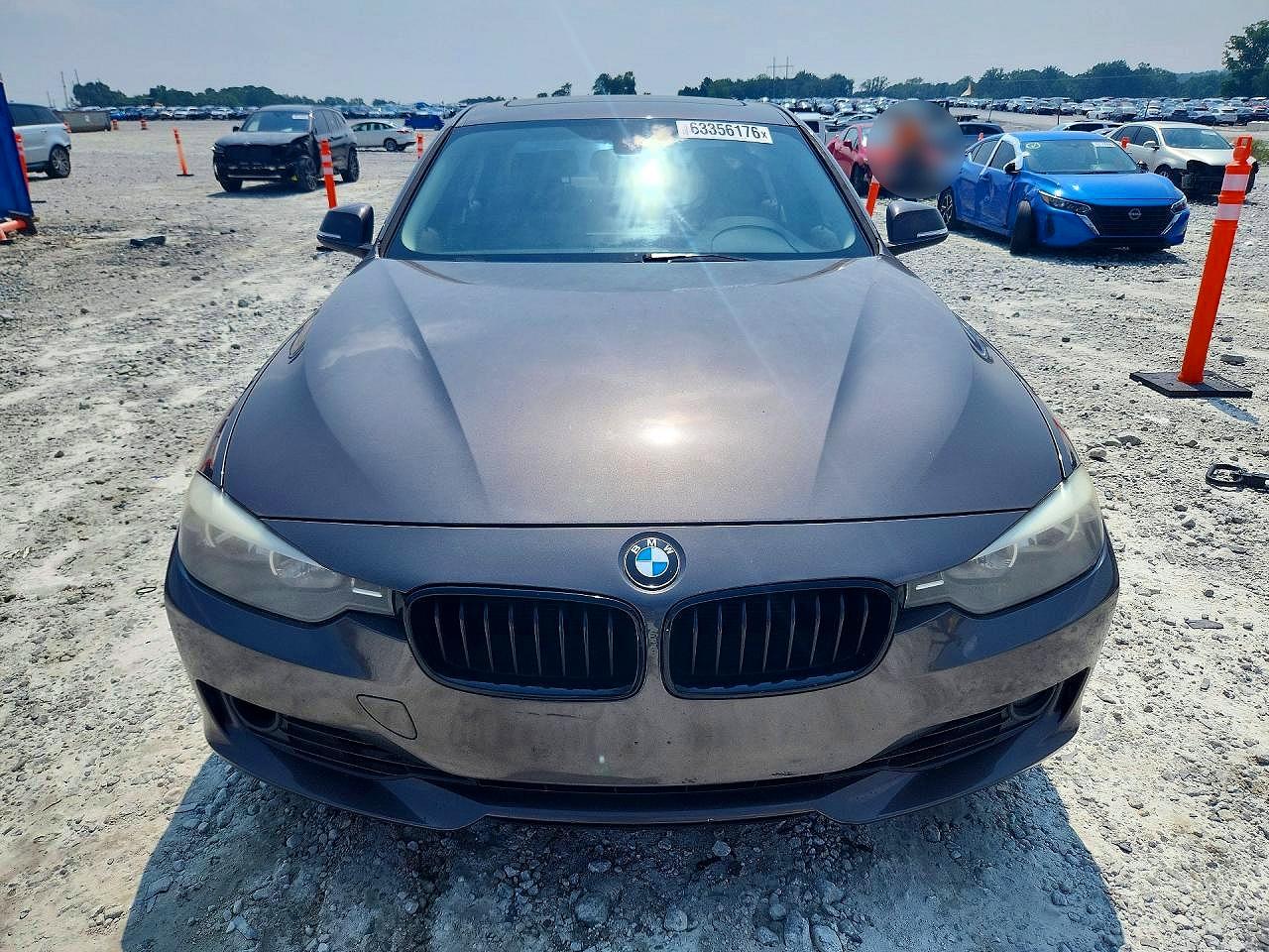 2014 Bmw 328 I Gray vin: WBA3A5G55ENP33175