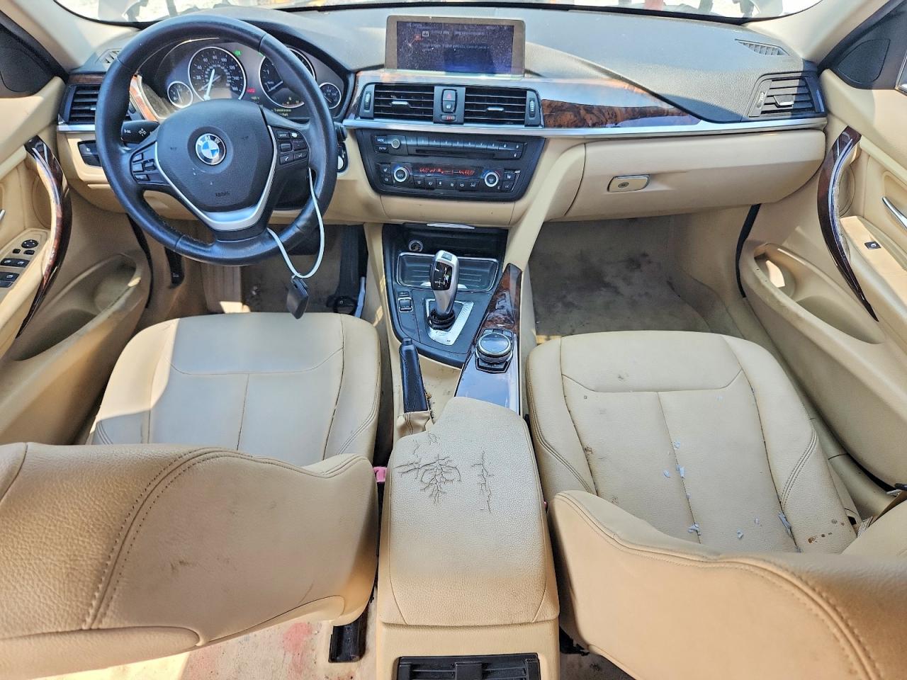 2014 Bmw 328 I Gray vin: WBA3A5G55ENP33175