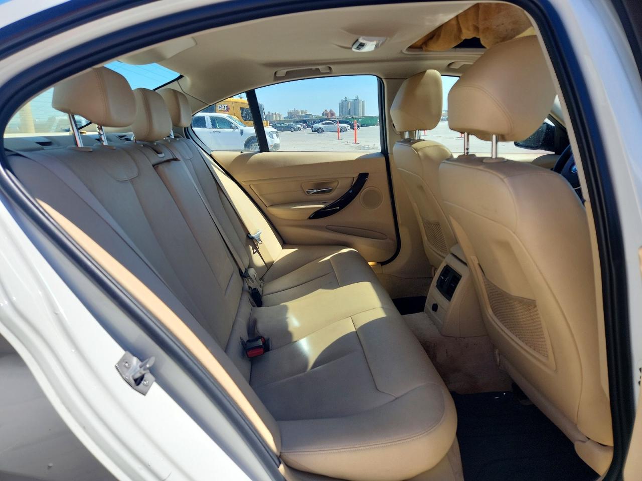 2014 Bmw 328 I White vin: WBA3A5G55ENP33452