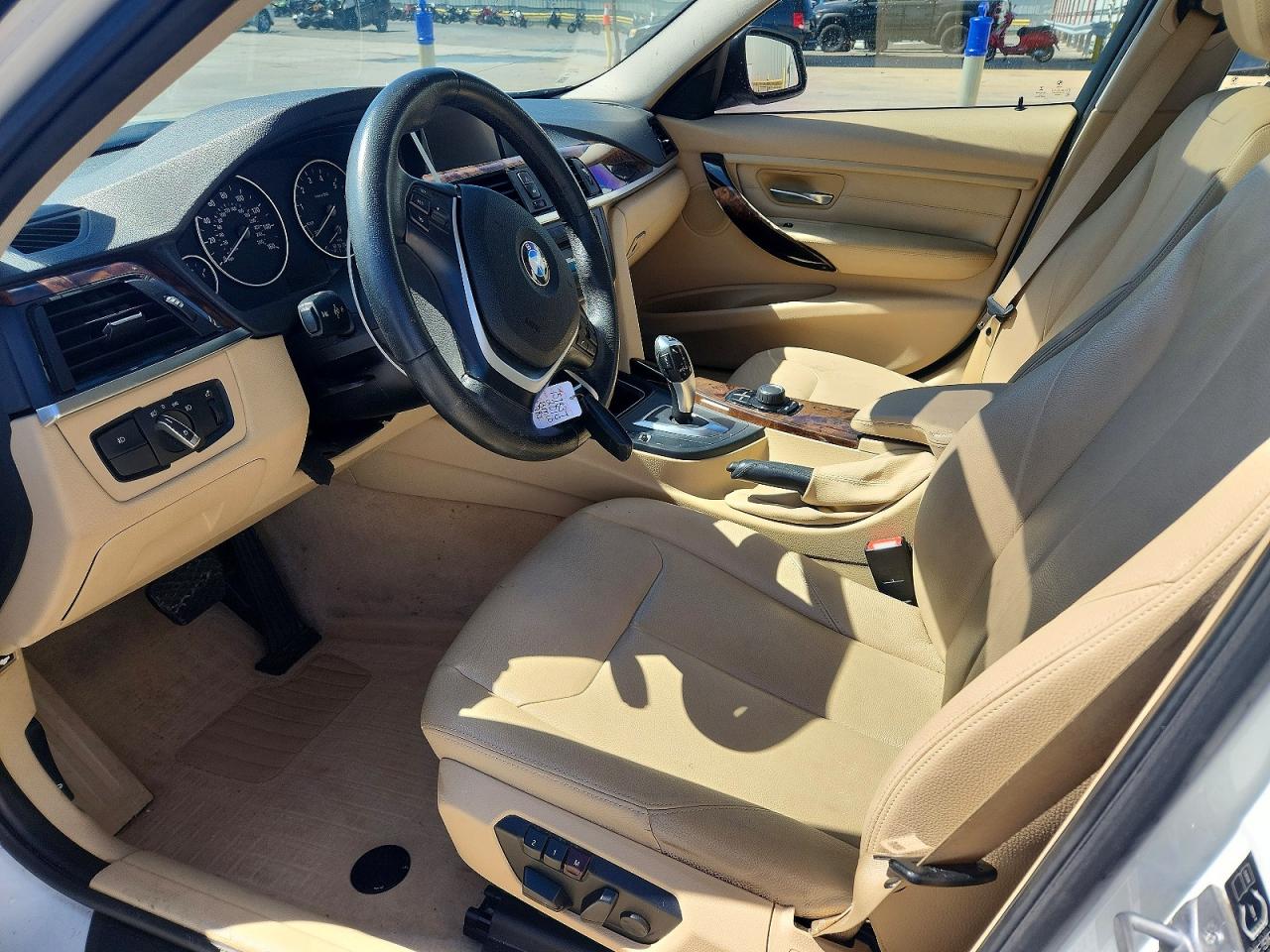 2014 Bmw 328 I White vin: WBA3A5G55ENP33452