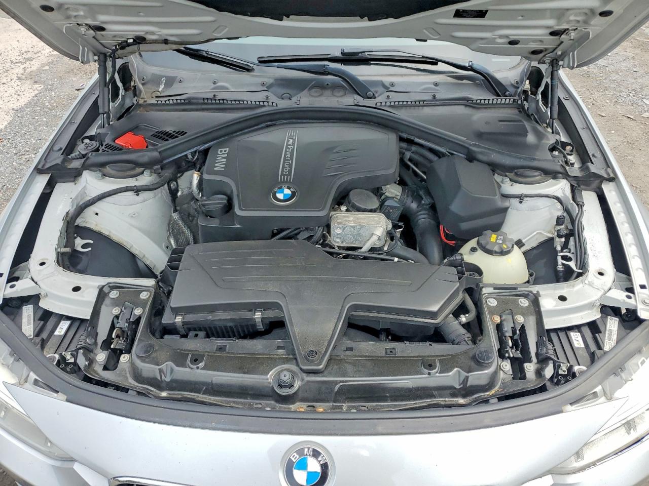 2015 Bmw 328 I Silver vin: WBA3A5G55FNN66348