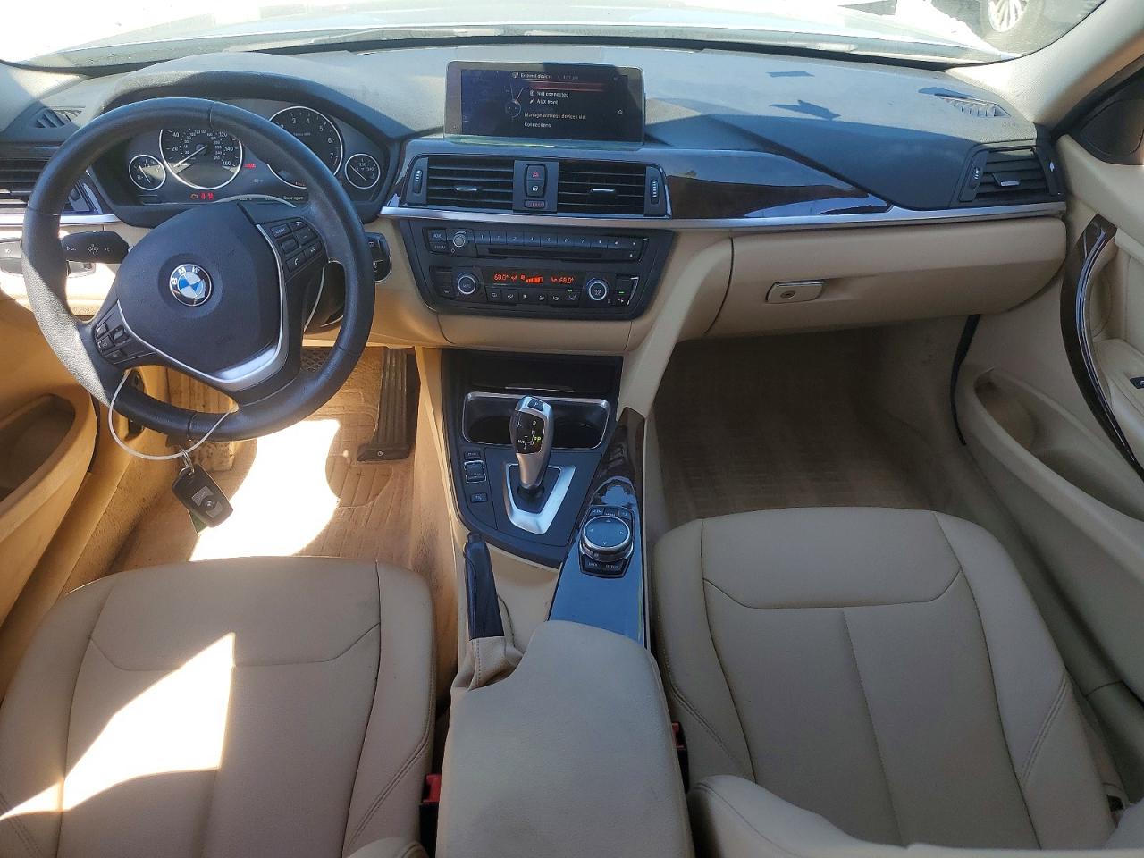 2015 Bmw 328 I Синий vin: WBA3A5G55FNS82136