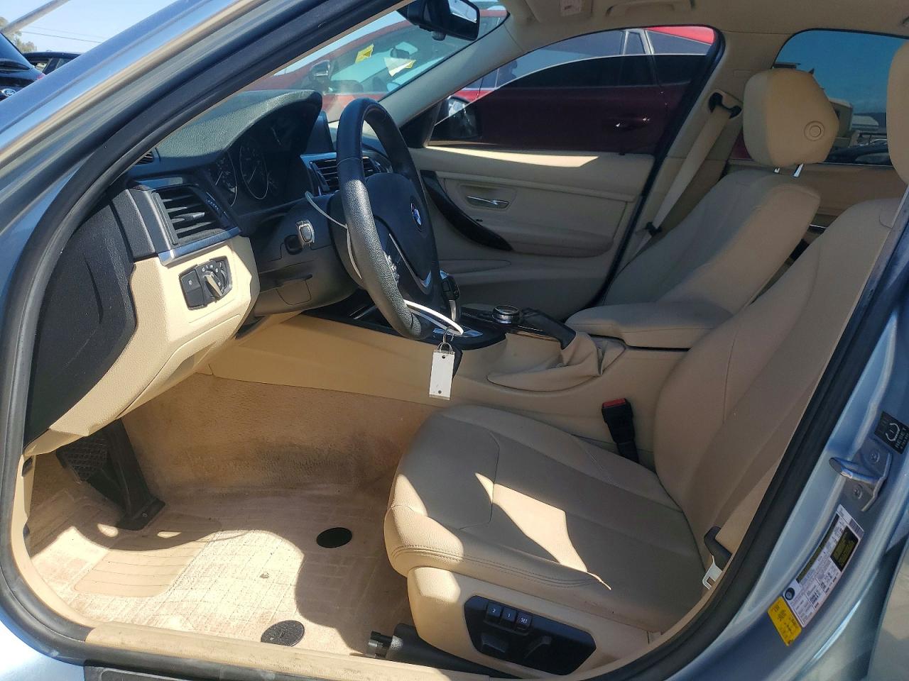 2015 Bmw 328 I Синий vin: WBA3A5G55FNS82136