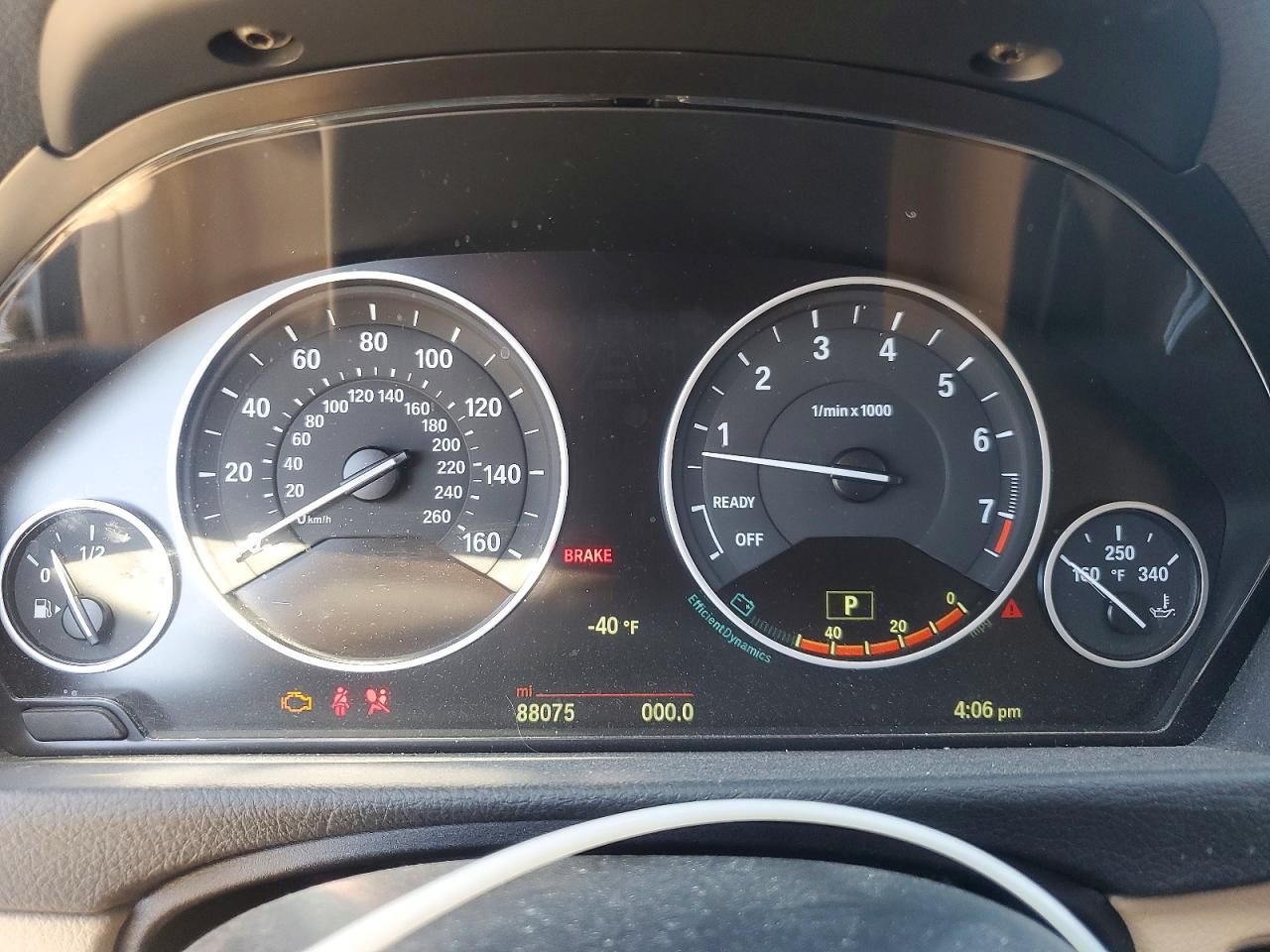 2015 Bmw 328 I Синий vin: WBA3A5G55FNS82136