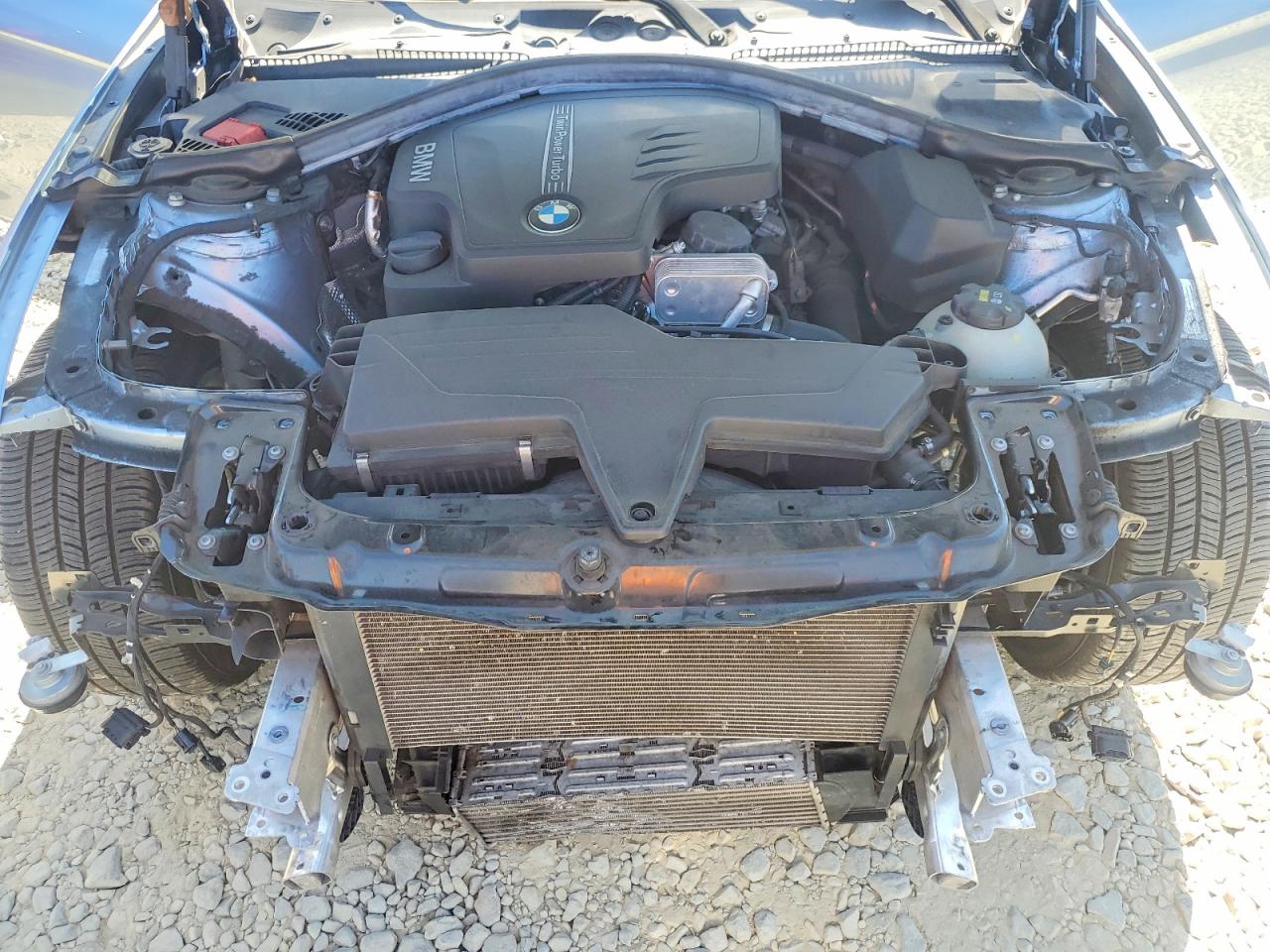 2015 Bmw 328 I Синий vin: WBA3A5G55FNS82136