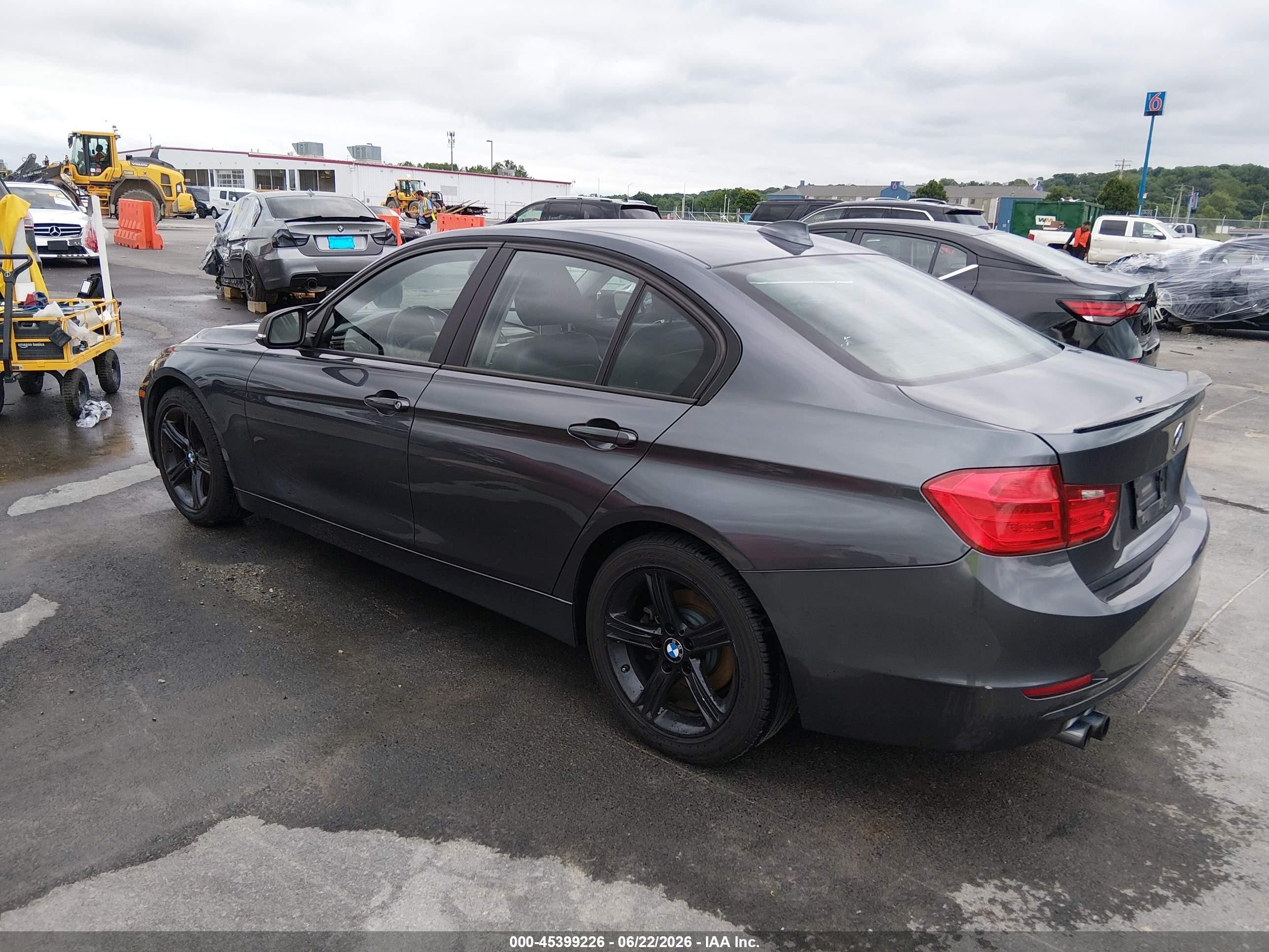 2013 Bmw 328i   Gray vin: WBA3A5G56DNP23933