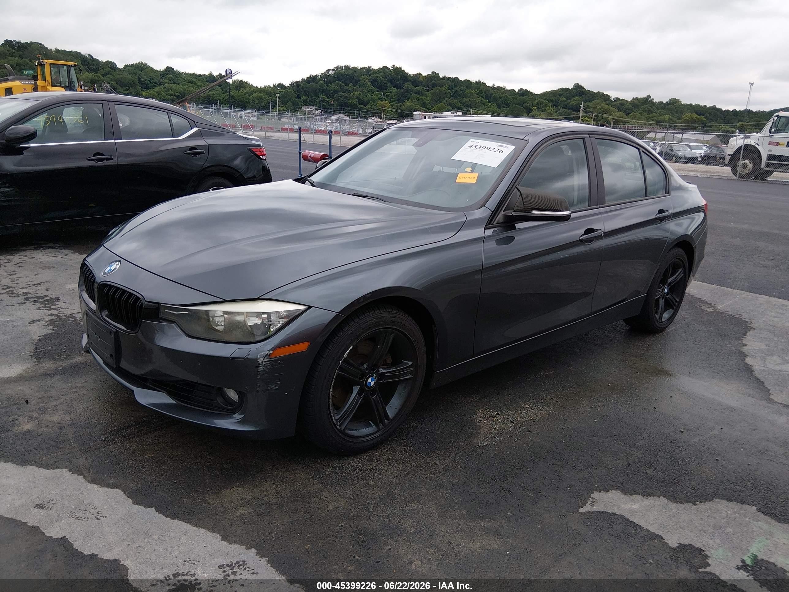 2013 Bmw 328i   Gray vin: WBA3A5G56DNP23933