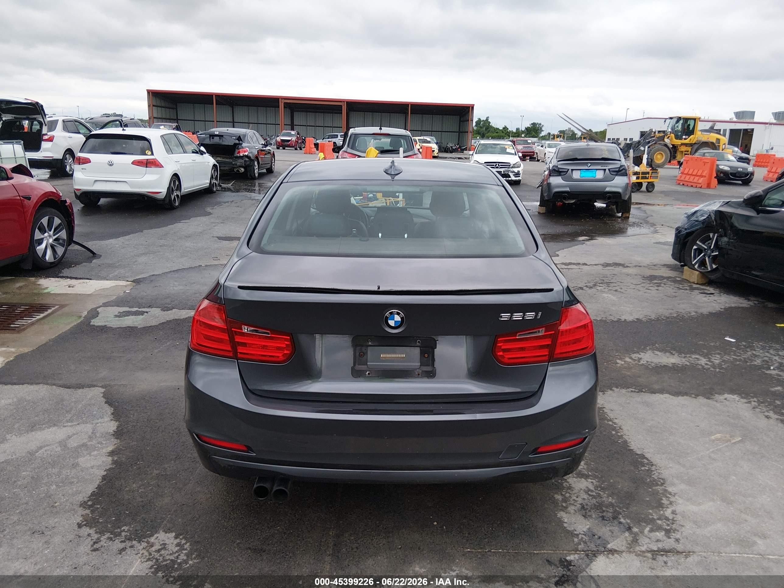 2013 Bmw 328i   Gray vin: WBA3A5G56DNP23933