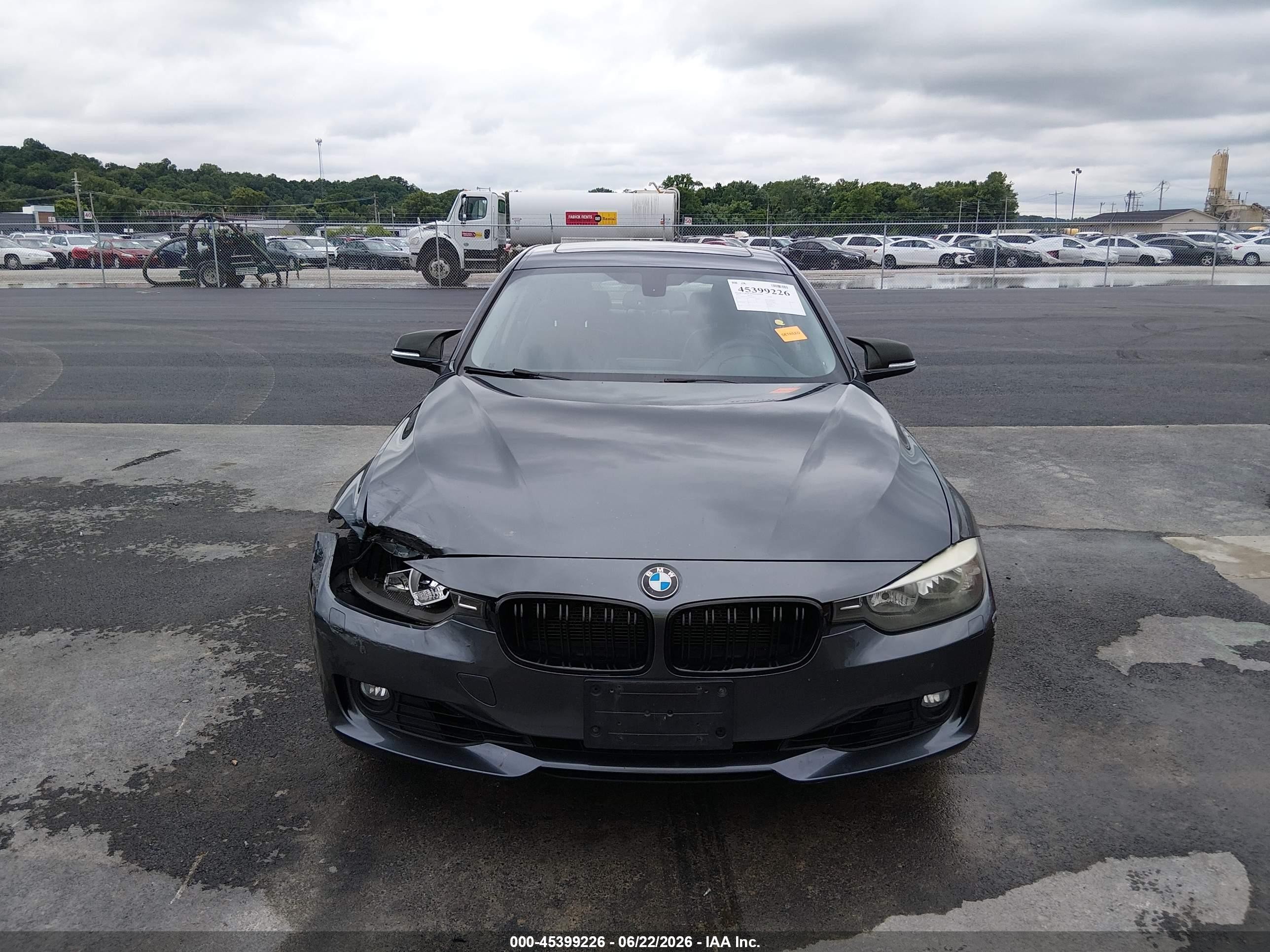 2013 Bmw 328i   Gray vin: WBA3A5G56DNP23933