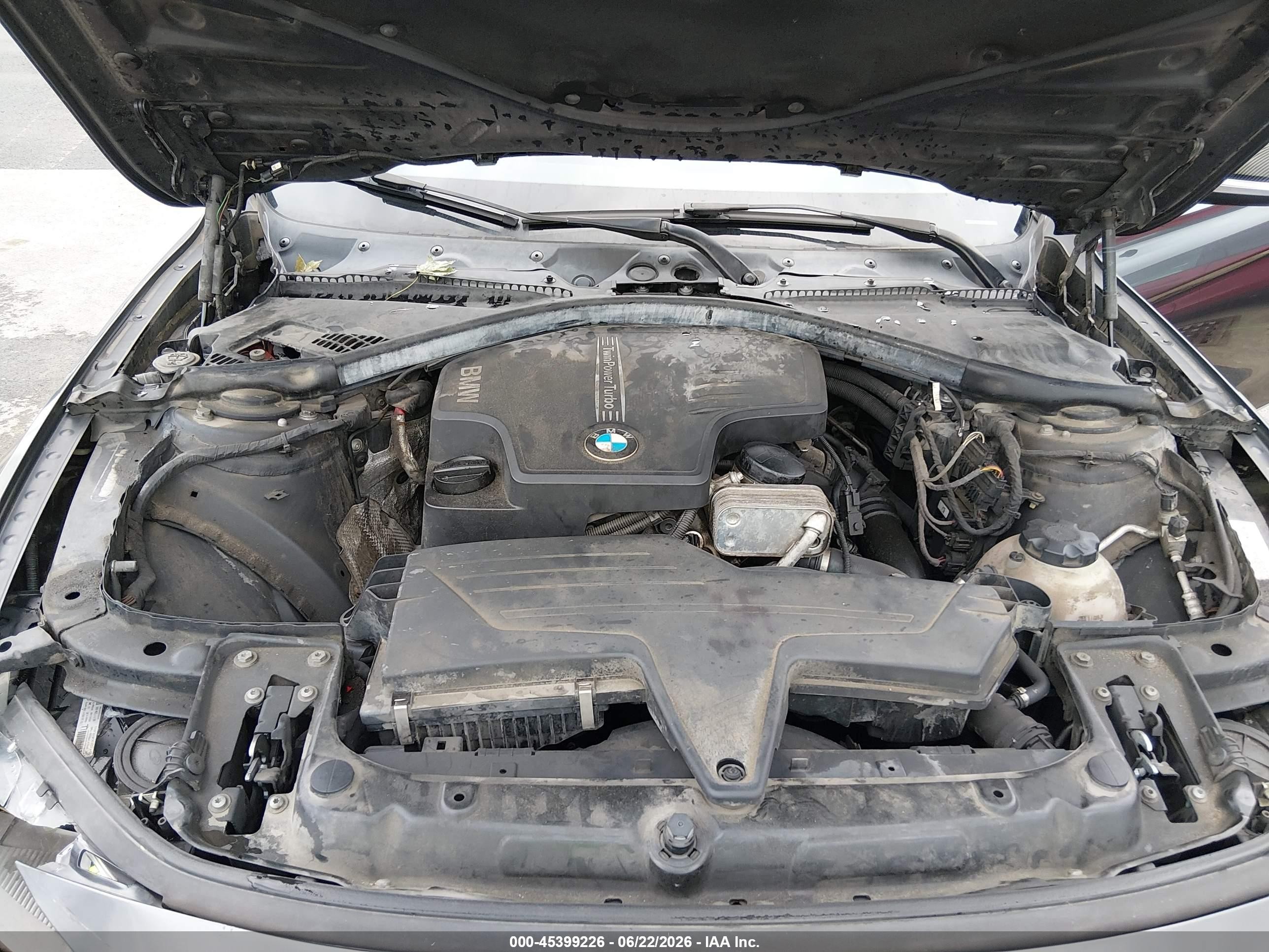 2013 Bmw 328i   Gray vin: WBA3A5G56DNP23933