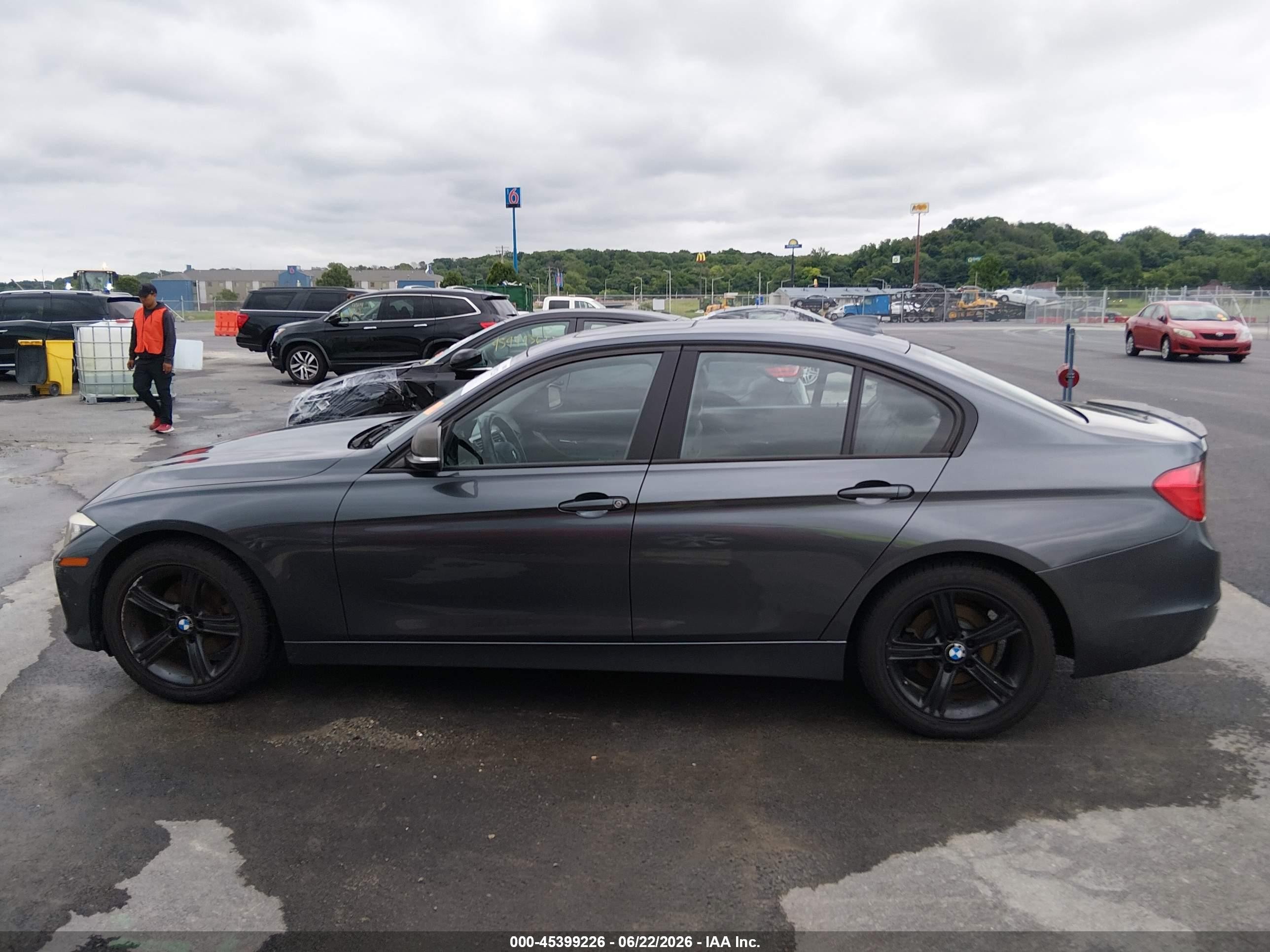 2013 Bmw 328i   Gray vin: WBA3A5G56DNP23933