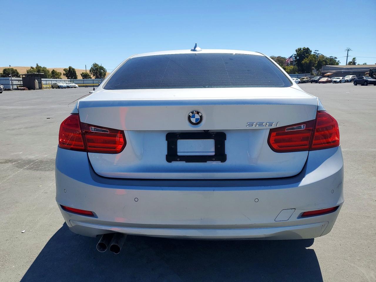 2014 Bmw 328 I Silver vin: WBA3A5G56ENP27160