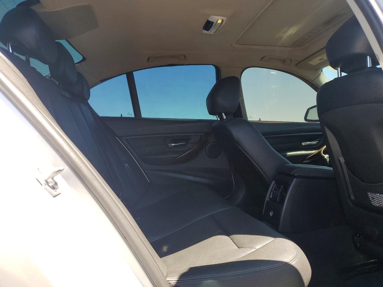 2014 Bmw 328 I Silver vin: WBA3A5G56ENP27160