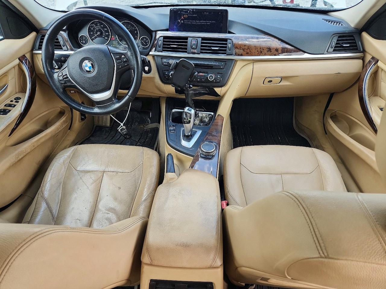 2014 Bmw 328 I White vin: WBA3A5G56ENP32259