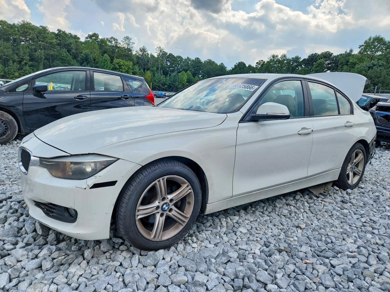 2014 Bmw 328 I White vin: WBA3A5G56ENP32259