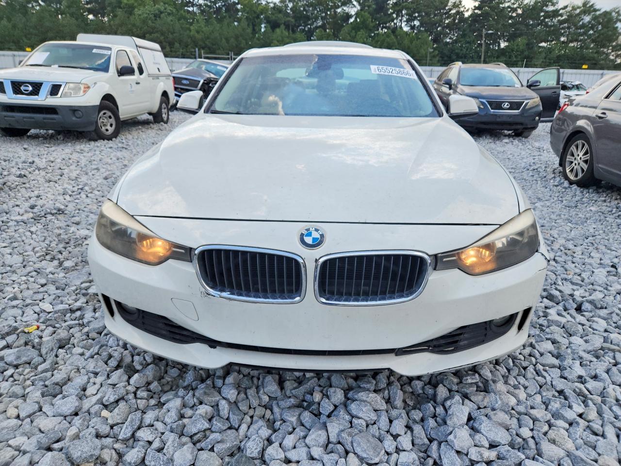 2014 Bmw 328 I White vin: WBA3A5G56ENP32259