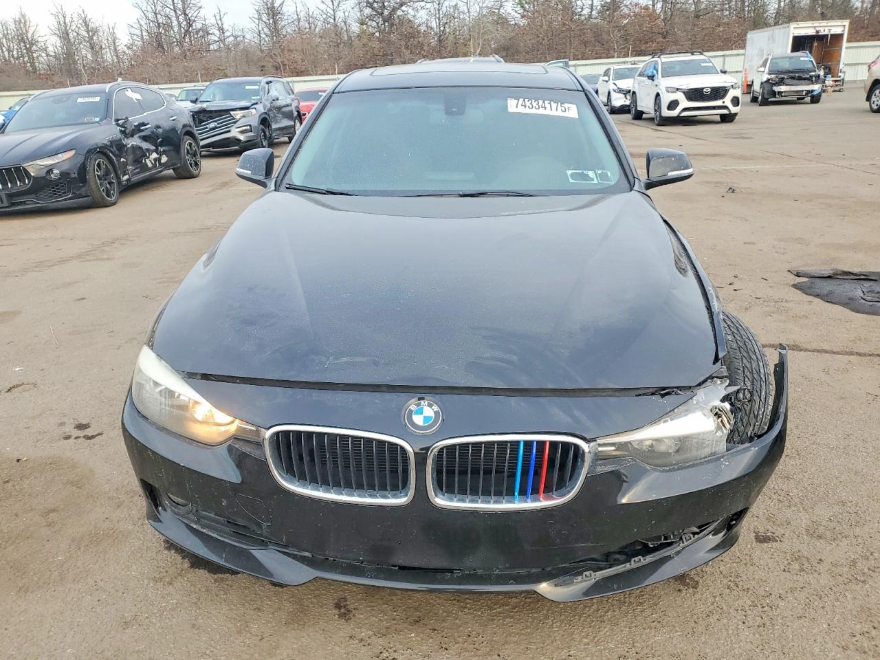 2015 Bmw 328 I Black vin: WBA3A5G56FNP34496