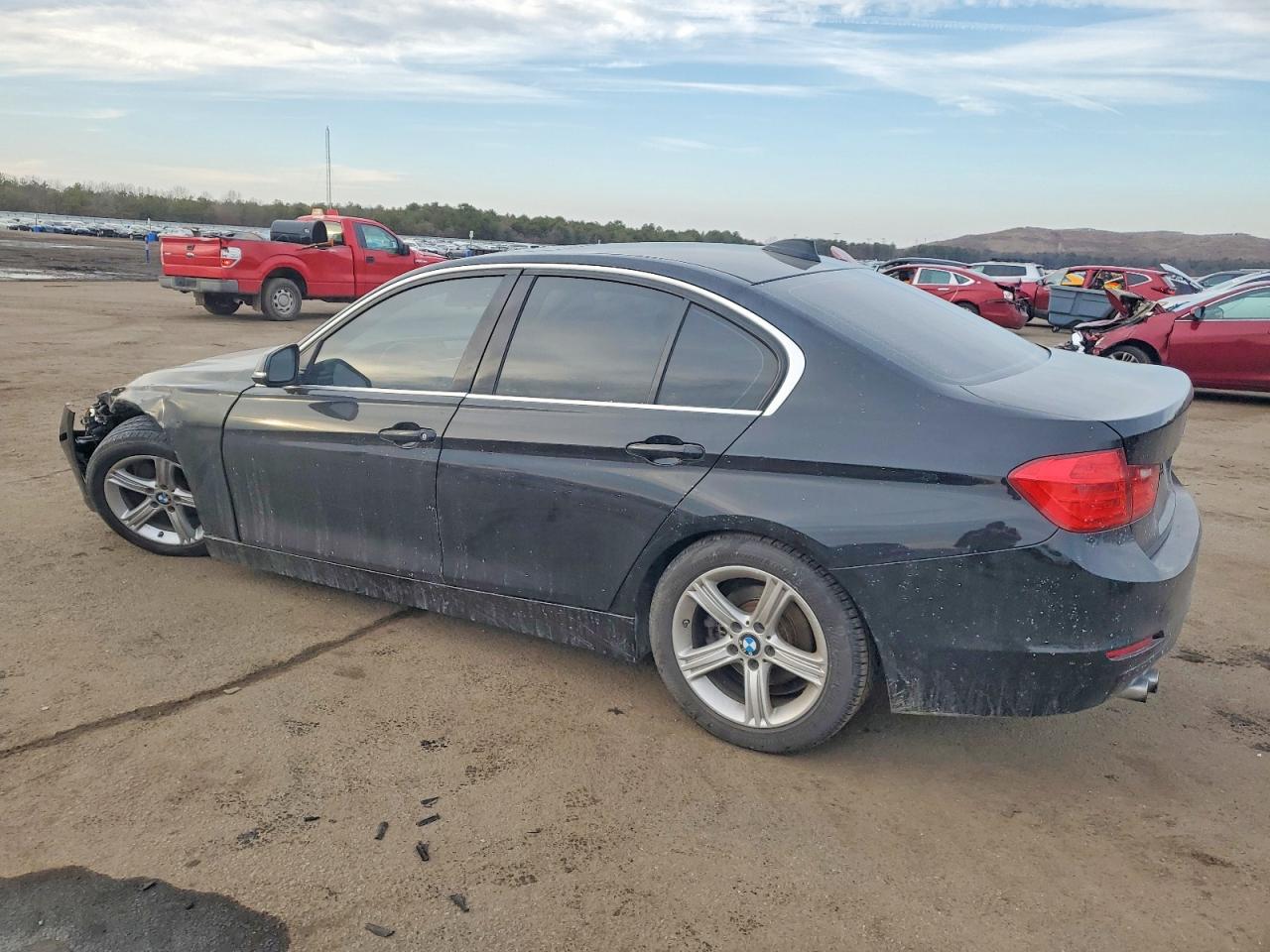 2015 Bmw 328 I Black vin: WBA3A5G56FNP34496
