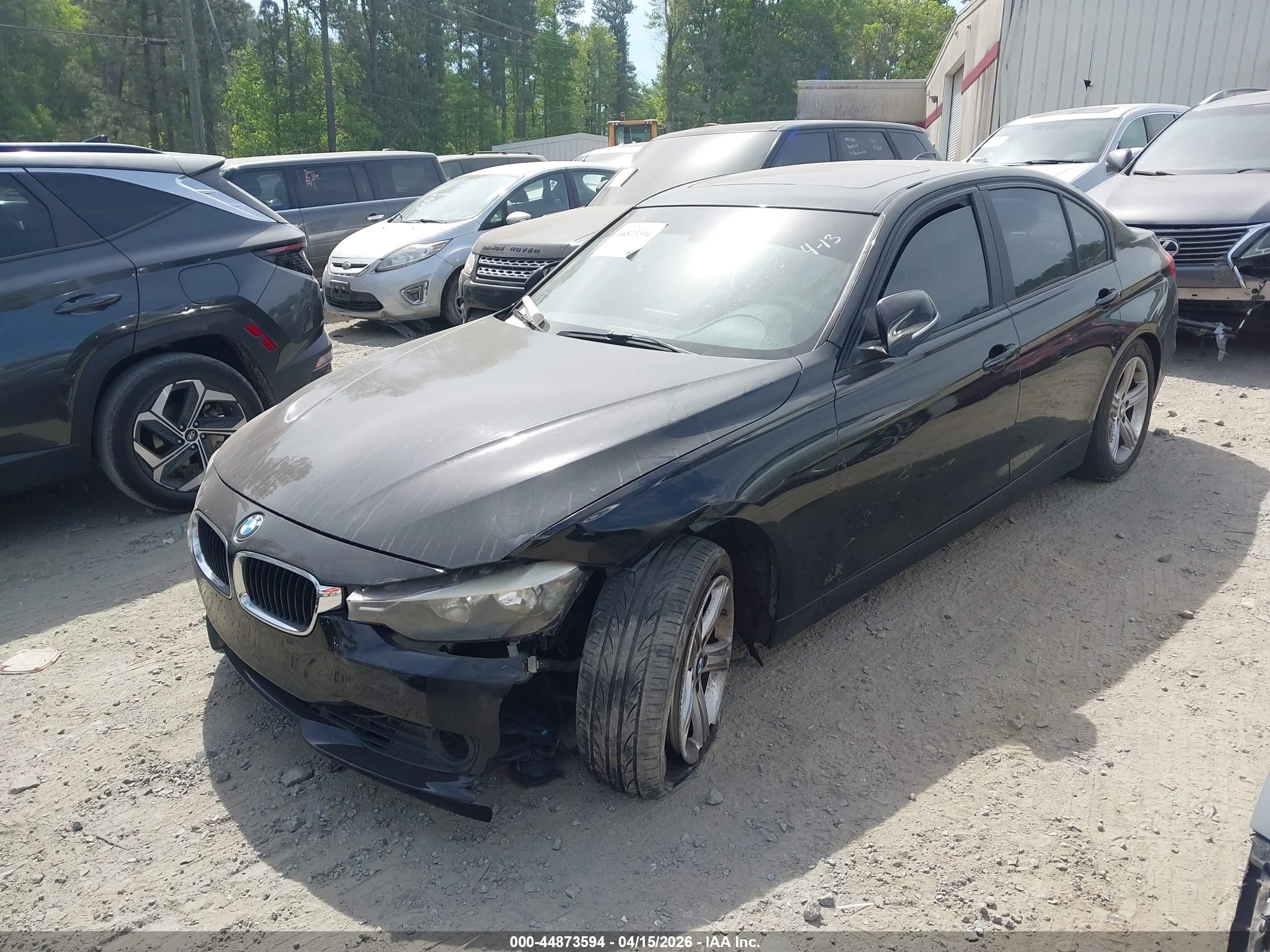 2015 Bmw 328i   Black vin: WBA3A5G56FNS83473