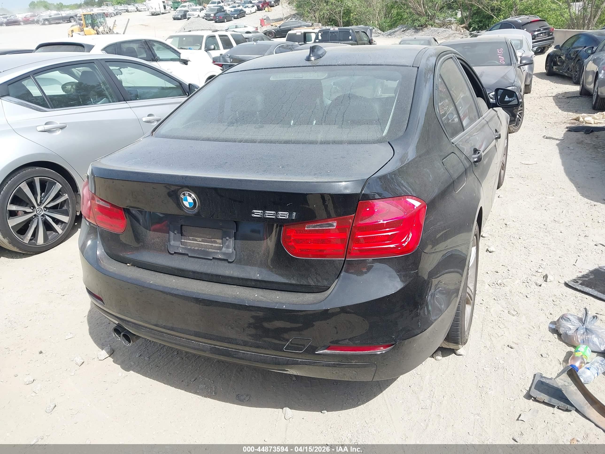 2015 Bmw 328i   Black vin: WBA3A5G56FNS83473
