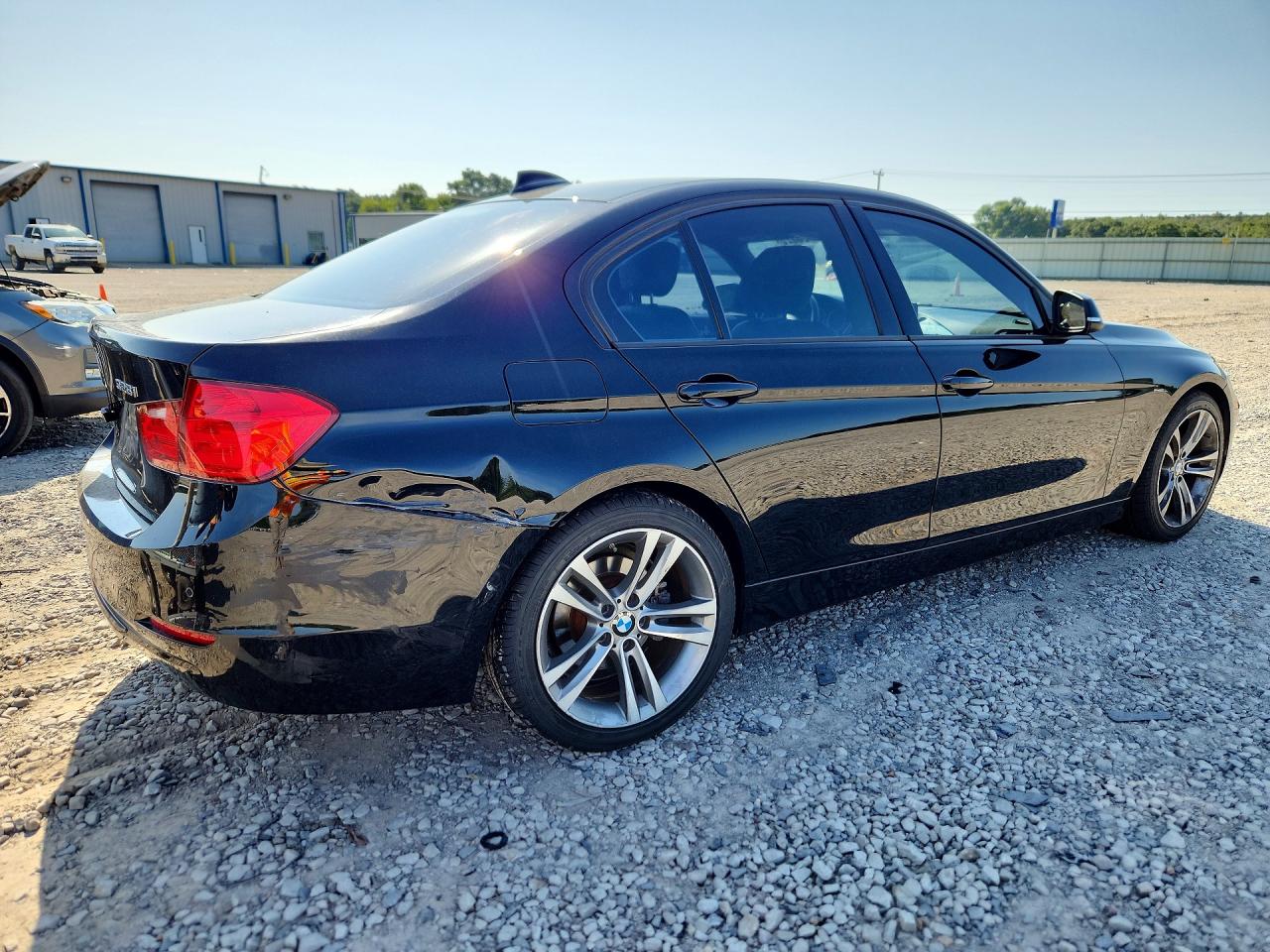 2015 Bmw 328 I Black vin: WBA3A5G56FNS85871