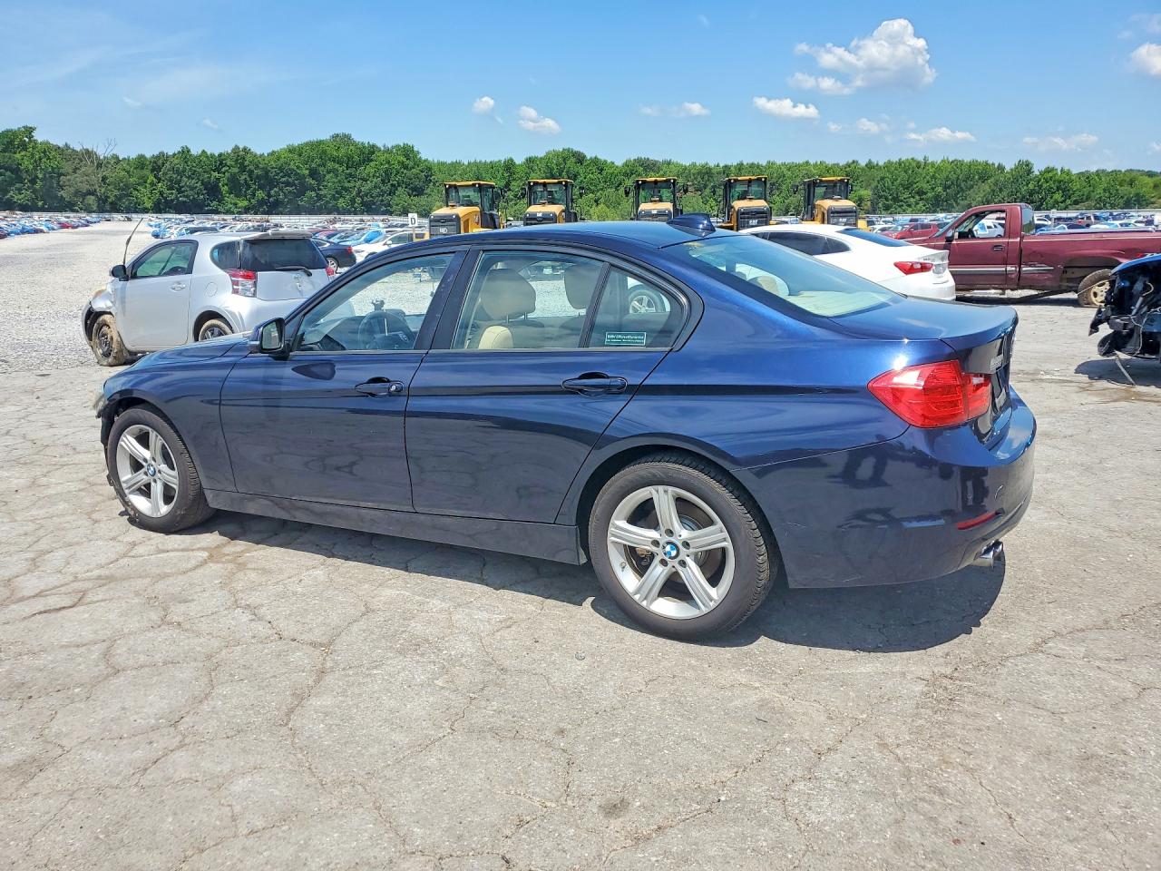 2015 Bmw 328 I Blue vin: WBA3A5G56FNS87409