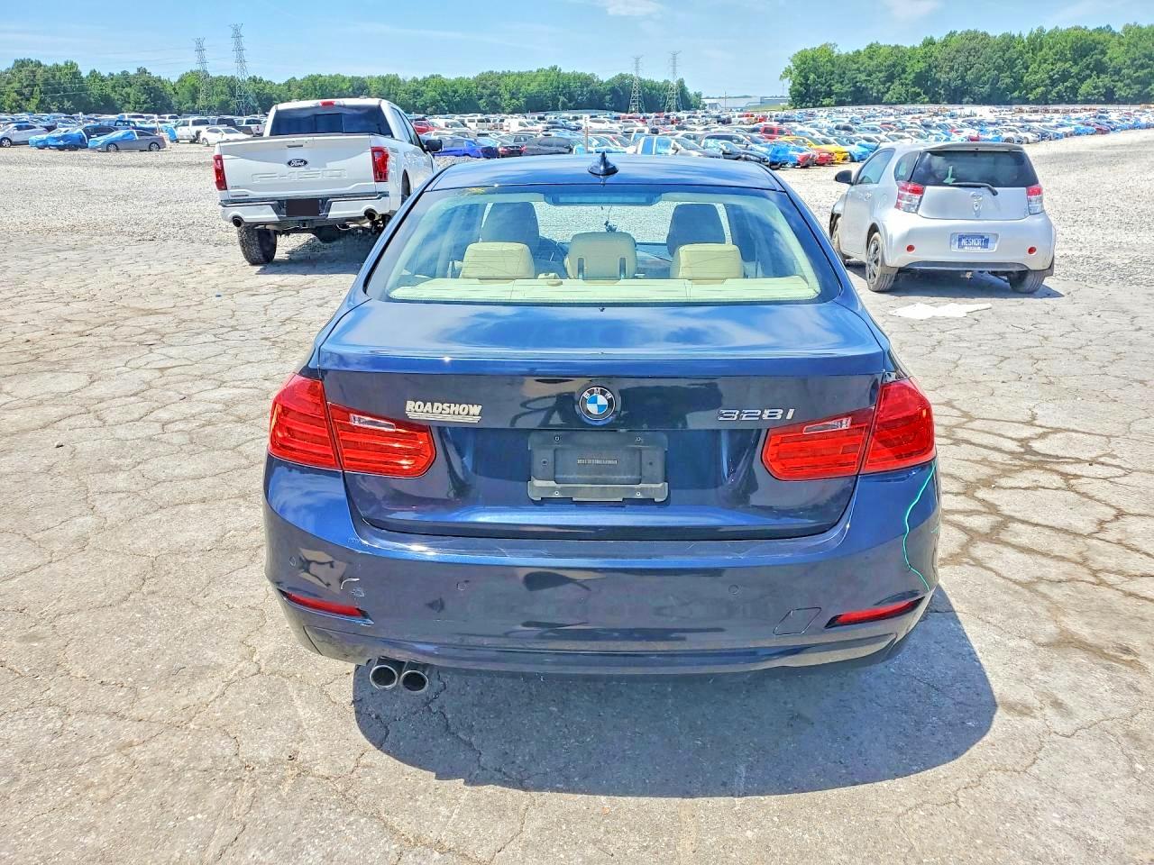 2015 Bmw 328 I Blue vin: WBA3A5G56FNS87409