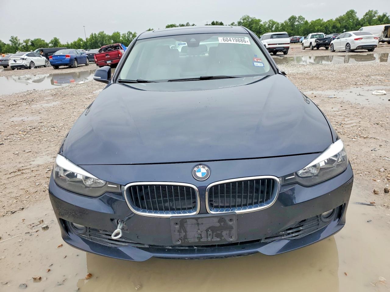 2015 Bmw 328 I Blue vin: WBA3A5G56FNS90262